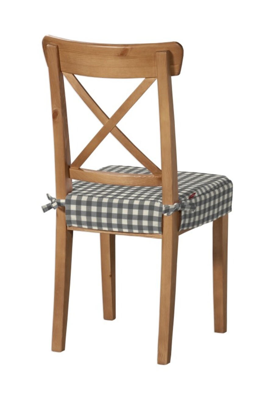 Sitzkissen geeignet für das Ikea Modell Ingolf, grau-ecru , Modell Inglof, günstig online kaufen