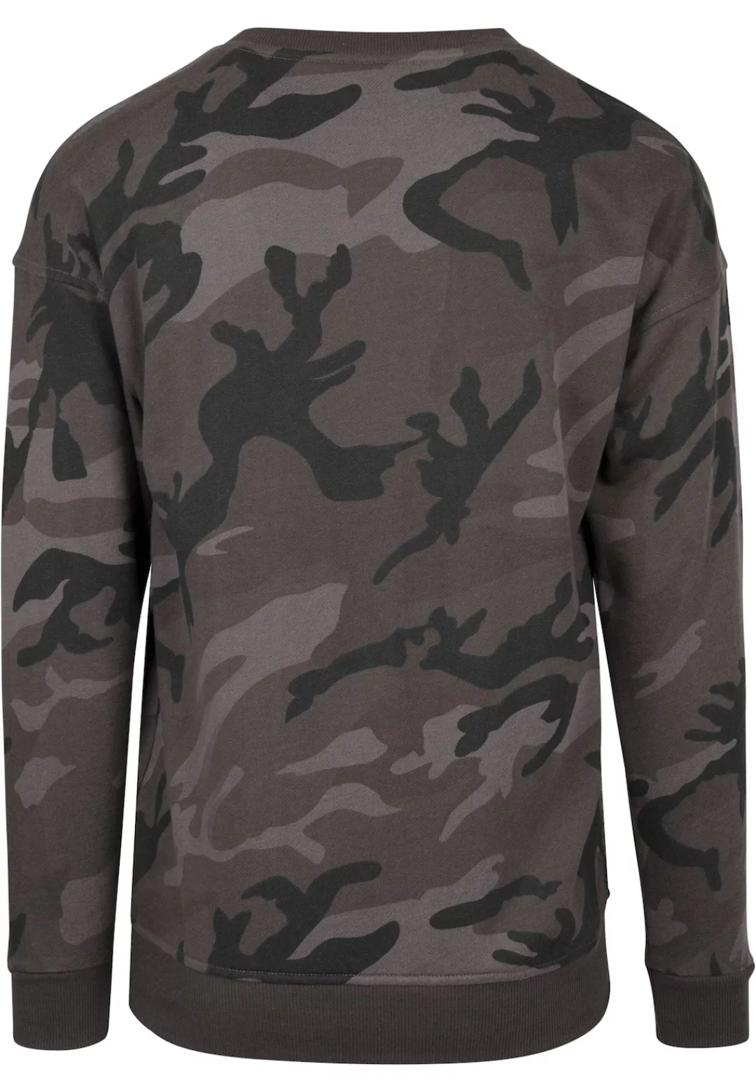 URBAN CLASSICS Rundhalspullover "Urban Classics Herren Camo Crewneck" günstig online kaufen