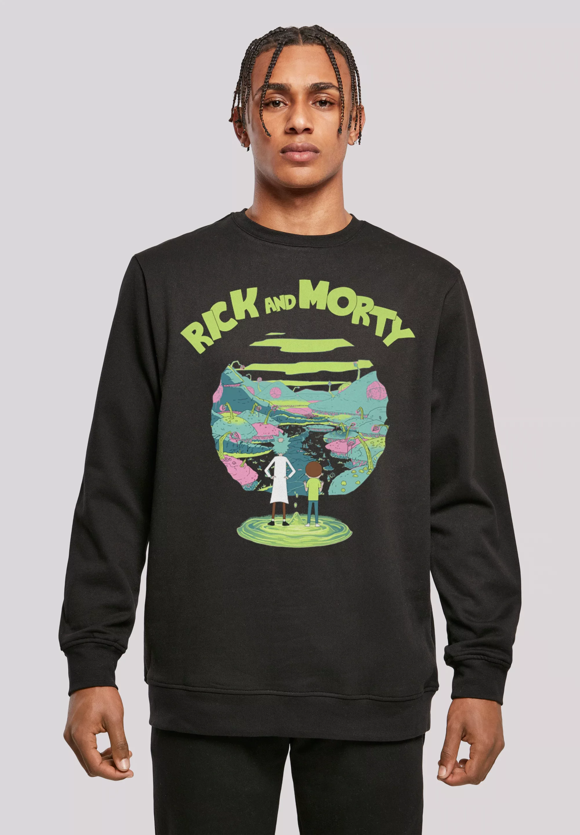 F4NT4STIC Sweatshirt "Rick und Morty", Print günstig online kaufen