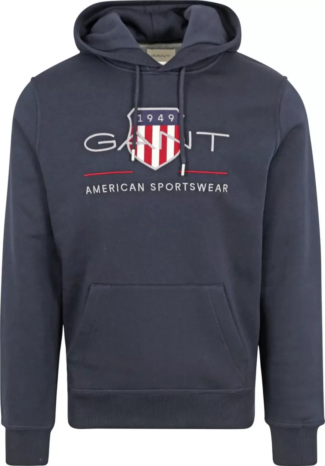 Gant Hoodie Archive Shield Navy - Größe L günstig online kaufen