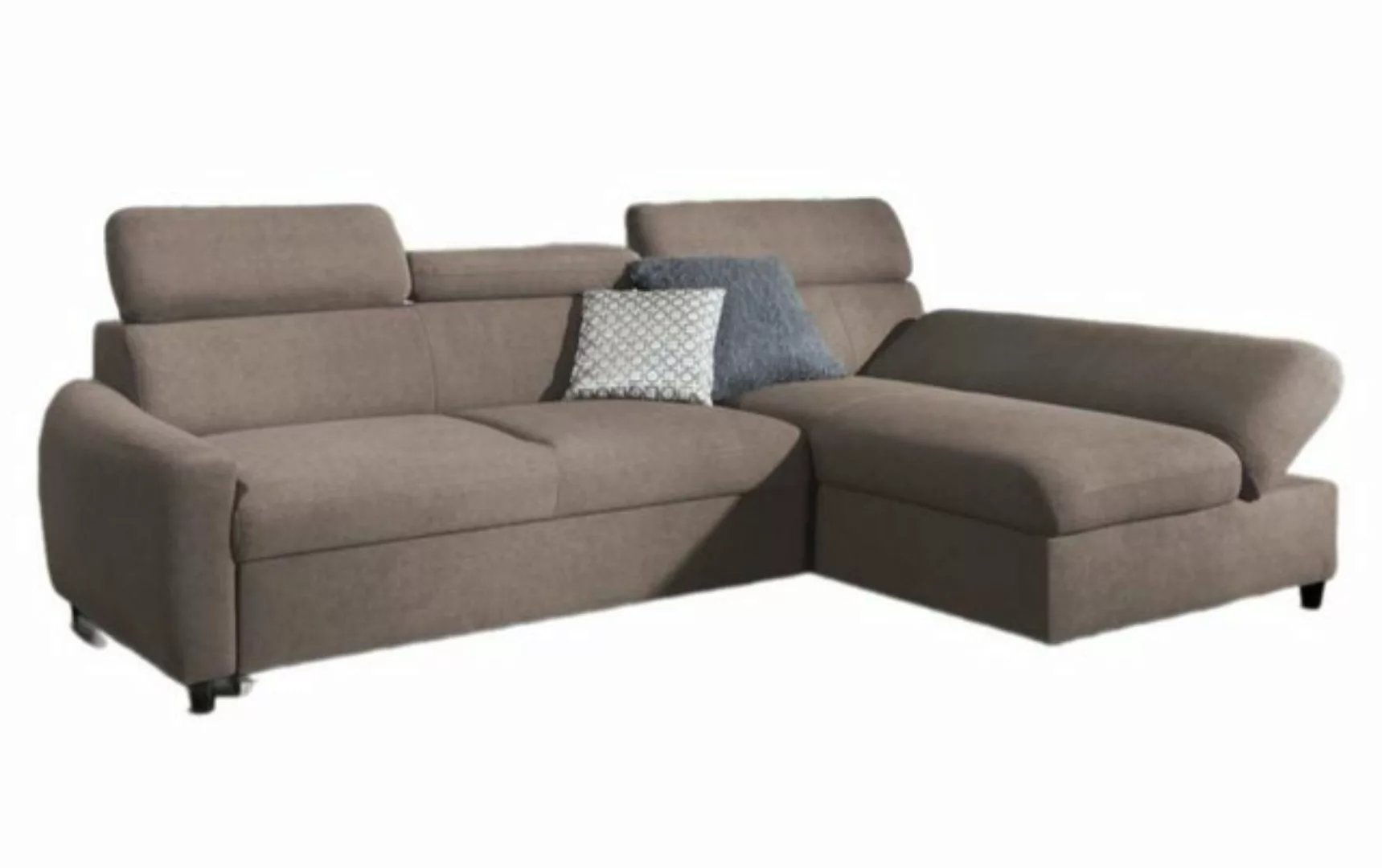 Luxusbetten24 Schlafsofa Designer Sofa Noura Mini, mit Schlaf- und Klappfun günstig online kaufen