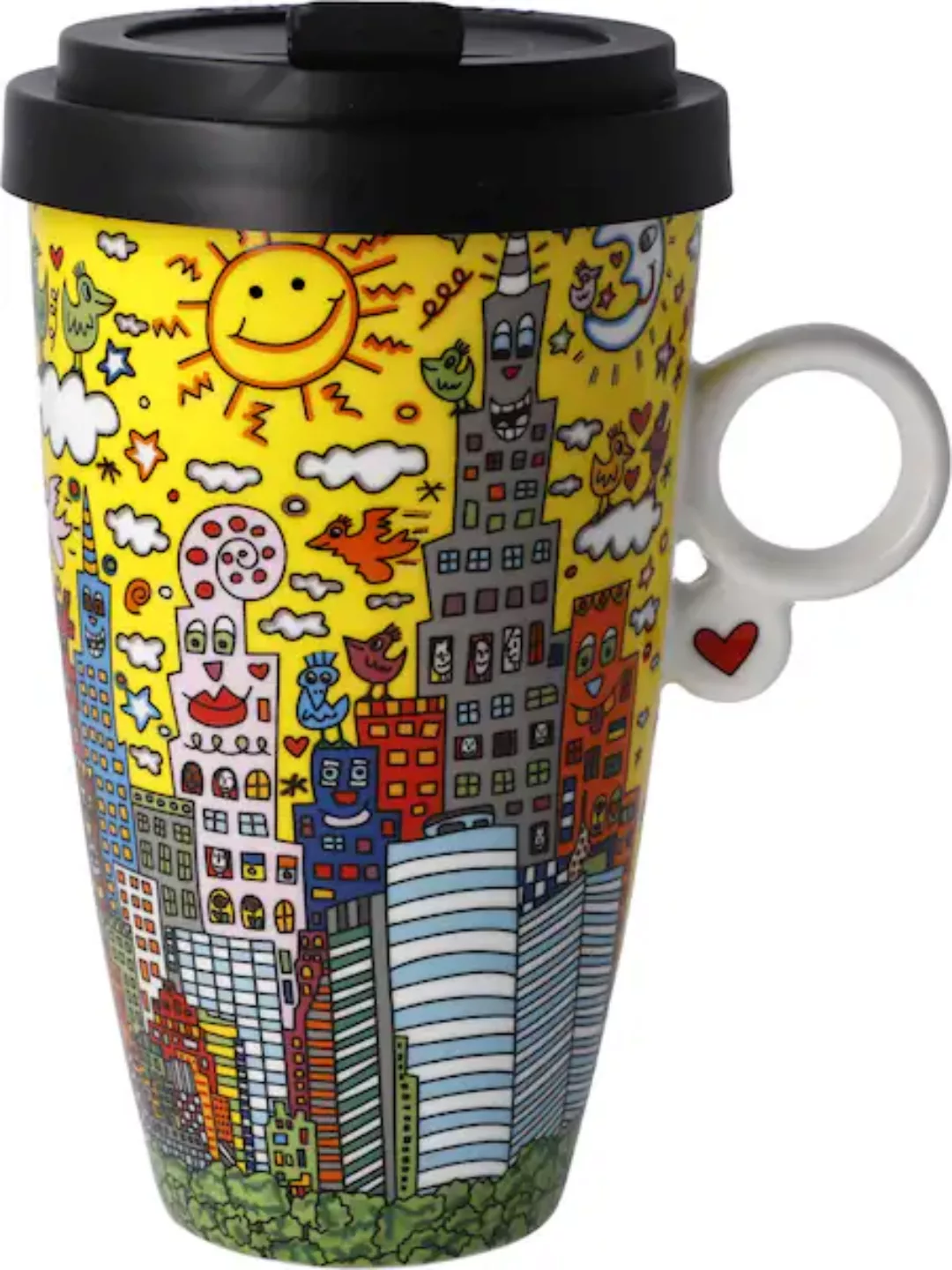 Goebel Coffee-to-go-Becher »James Rizzi - "My New York City Sunset"«, mit a günstig online kaufen