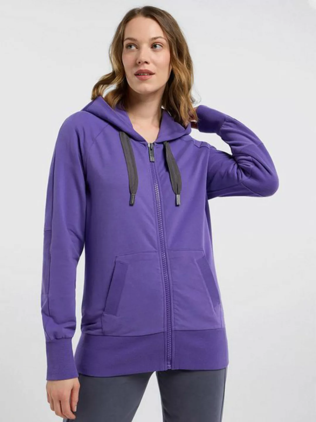 Elbsand Sweatjacke Hood Jacket Kelda Ultra Violet günstig online kaufen