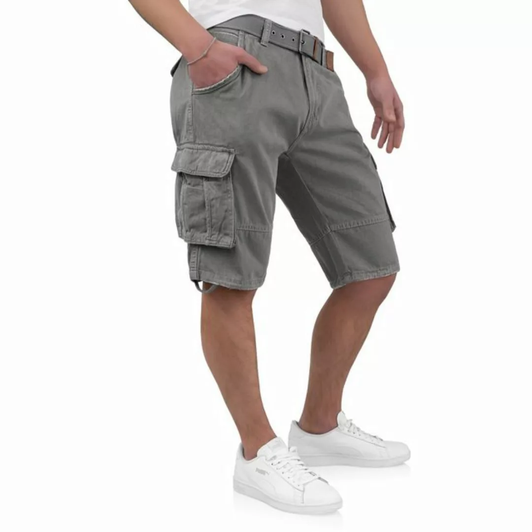 Indicode Cargoshorts Kjeld Herrencargoshorts mit 6 Taschen günstig online kaufen