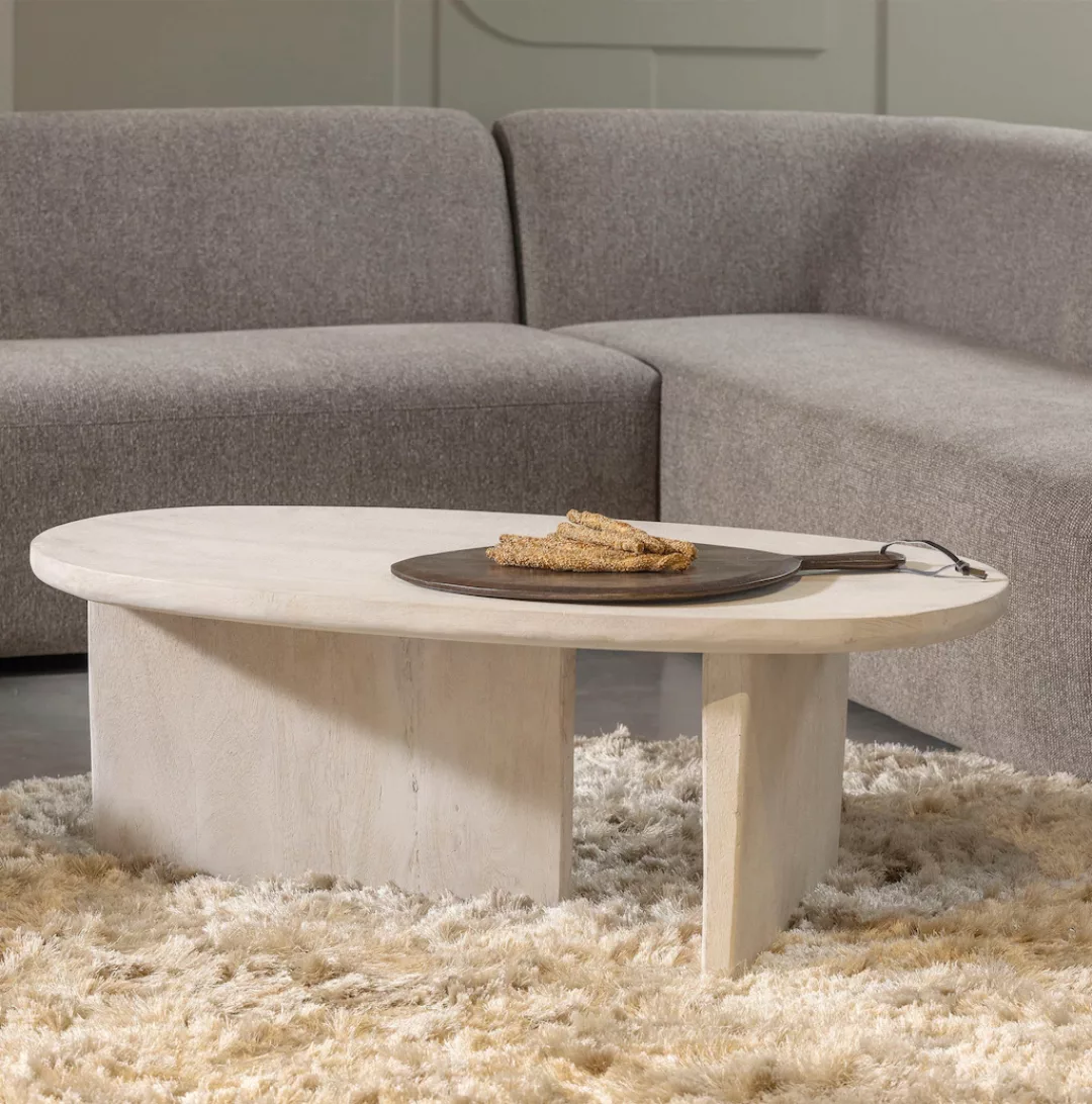 WOOOD Couchtisch "Seam Salontafel Mango Hout Naturel" günstig online kaufen