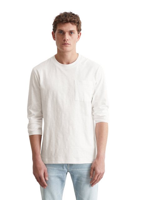 Marc O'Polo Langarmshirt in Heavy-Slub-Jersey-Qualität günstig online kaufen