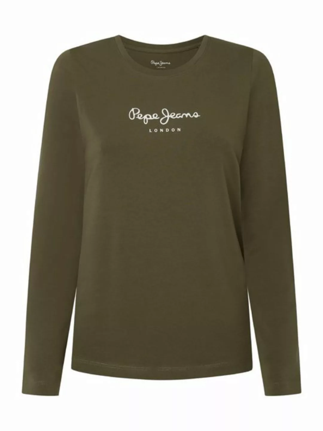 Pepe Jeans Langarmshirt NEW VIRGINA L/S mit Logo-Print günstig online kaufen