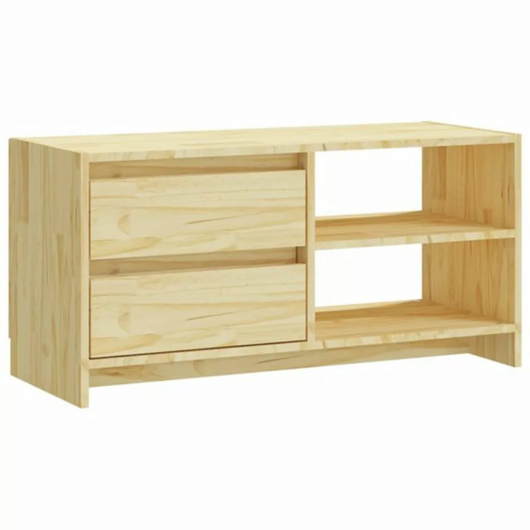 Tv-schrank 80x31x39 Cm Massivholz Kiefer günstig online kaufen