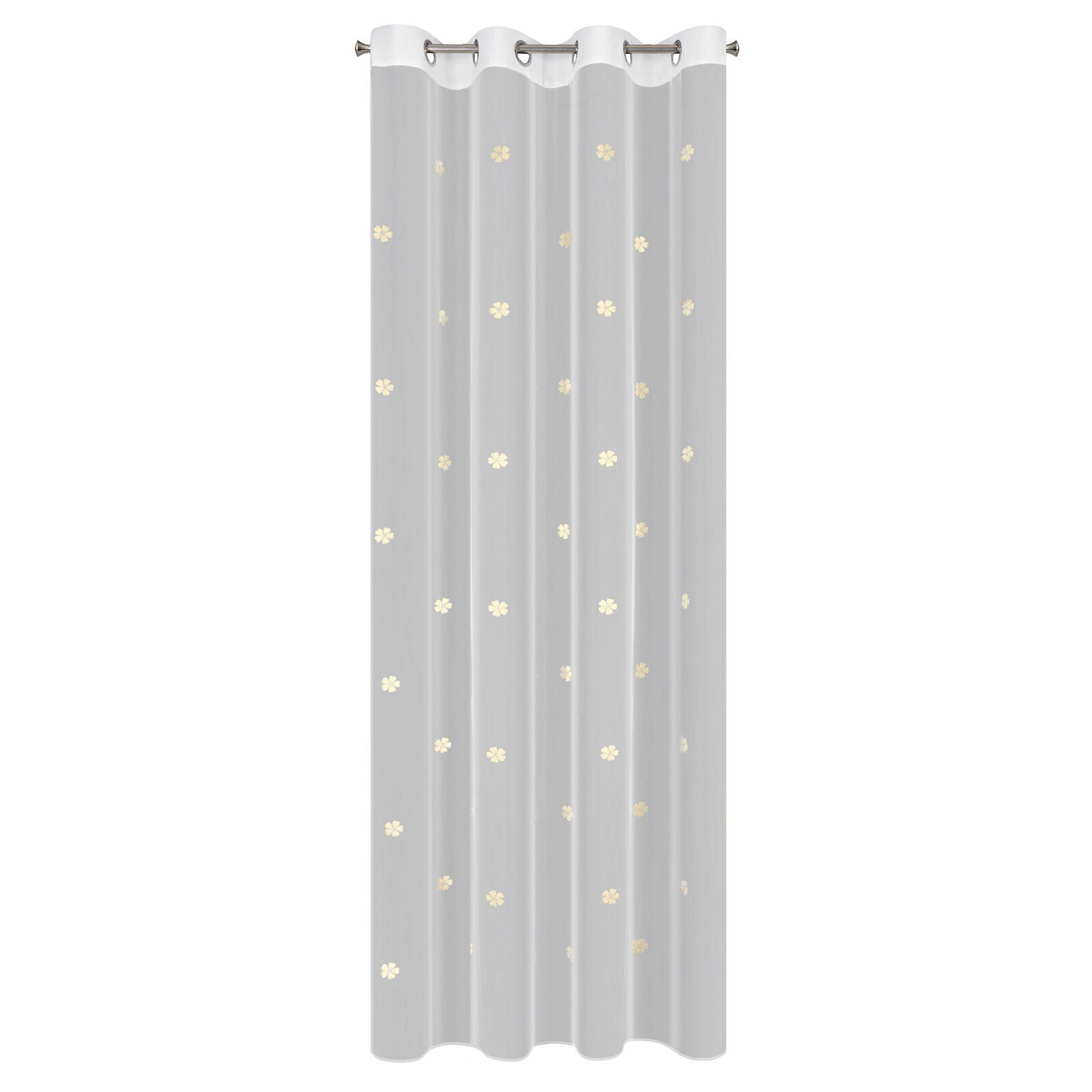 Eurofirany Gardine Kinderzimmer Ösen 140x250 Blumen günstig online kaufen