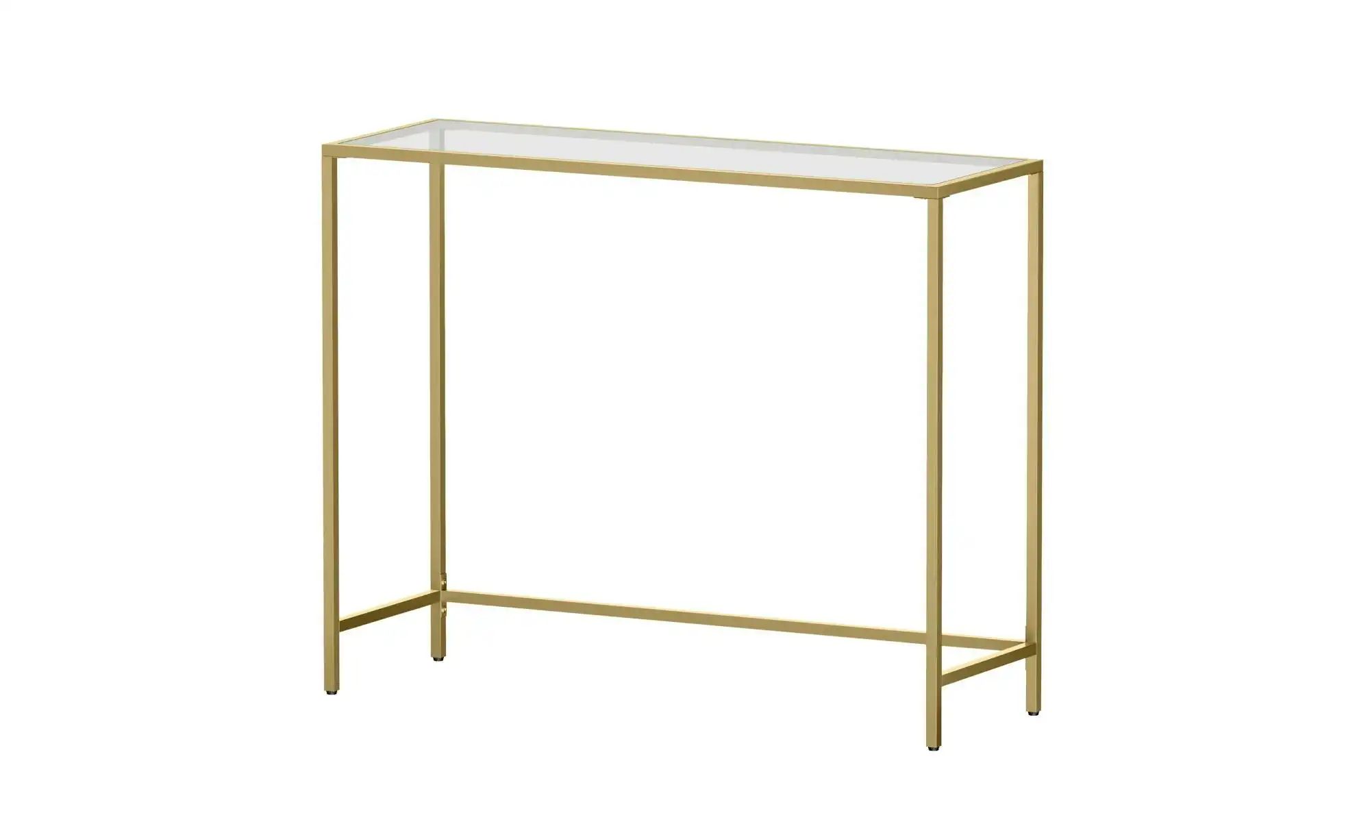 Konsolentisch  Baris ¦ gold ¦ Maße (cm): B: 100 H: 80 Tische > Konsolentisc günstig online kaufen