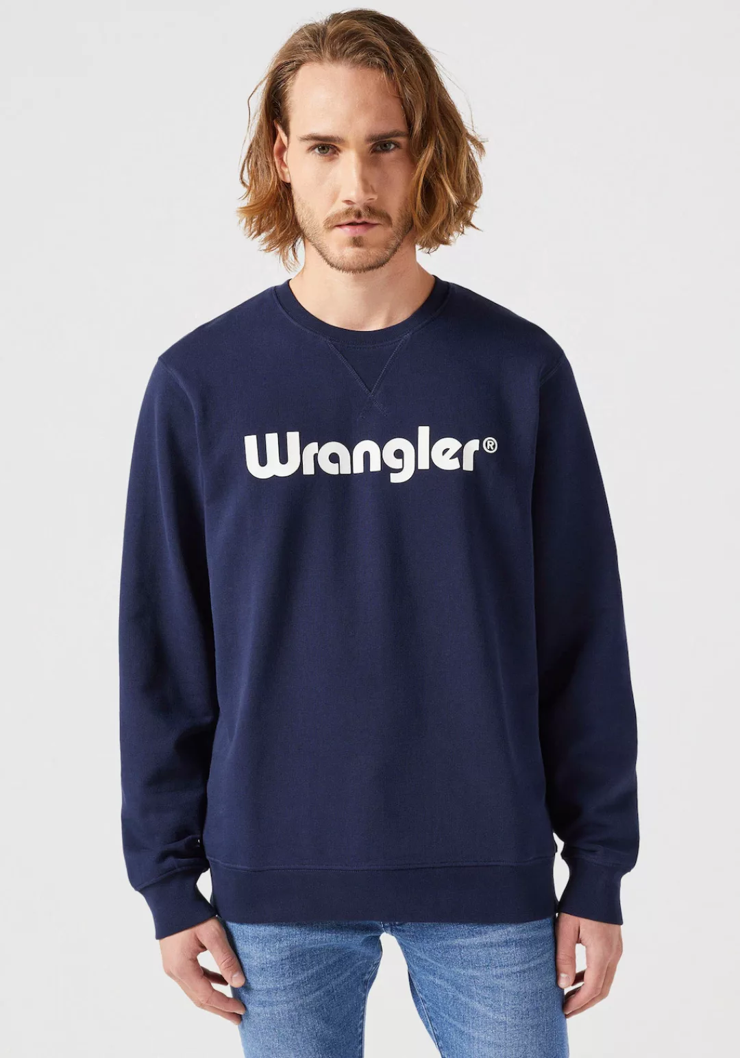 Wrangler Sweatshirt "LOGO CREW" günstig online kaufen