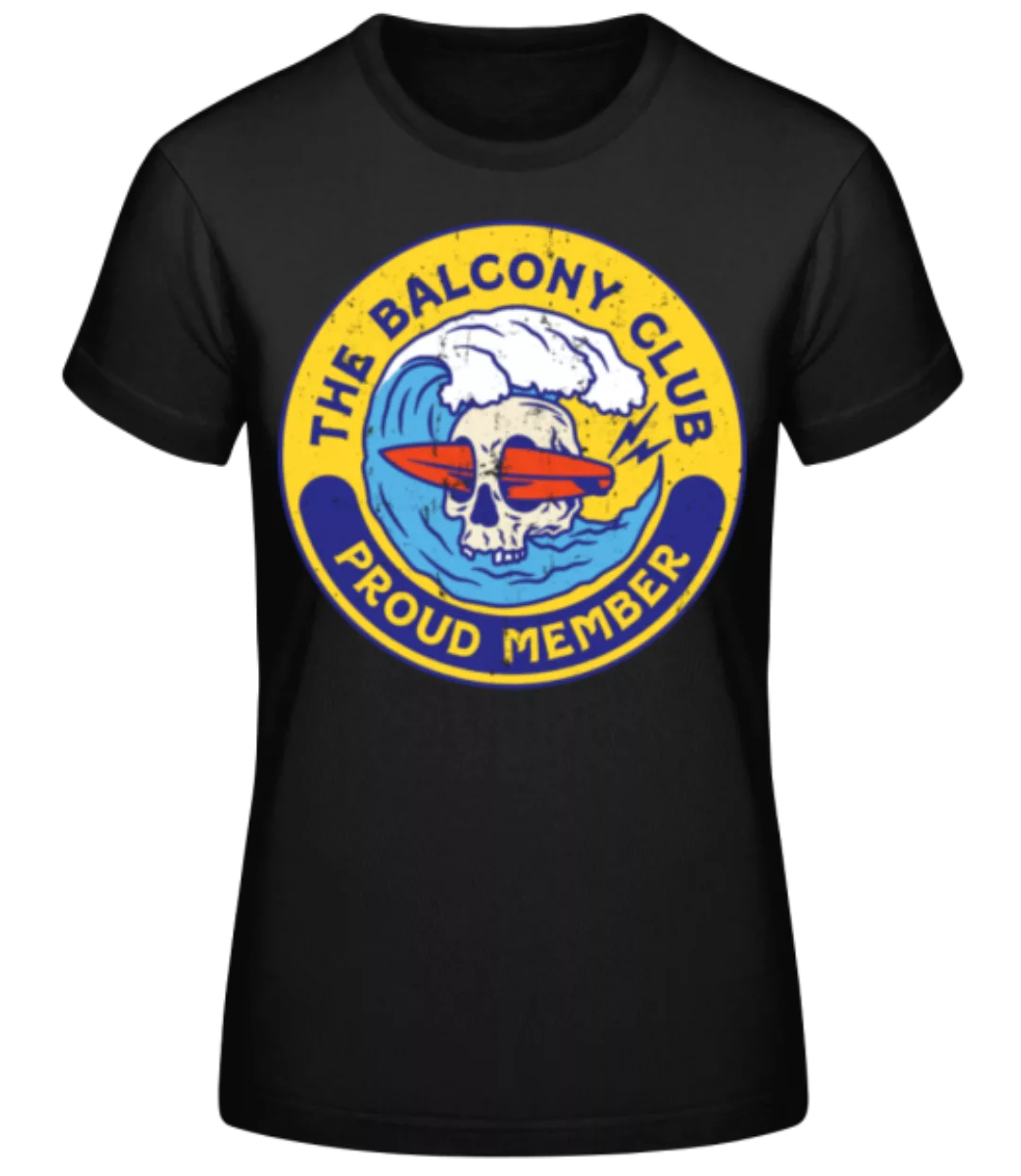 Balcony Club · Frauen Basic T-Shirt günstig online kaufen