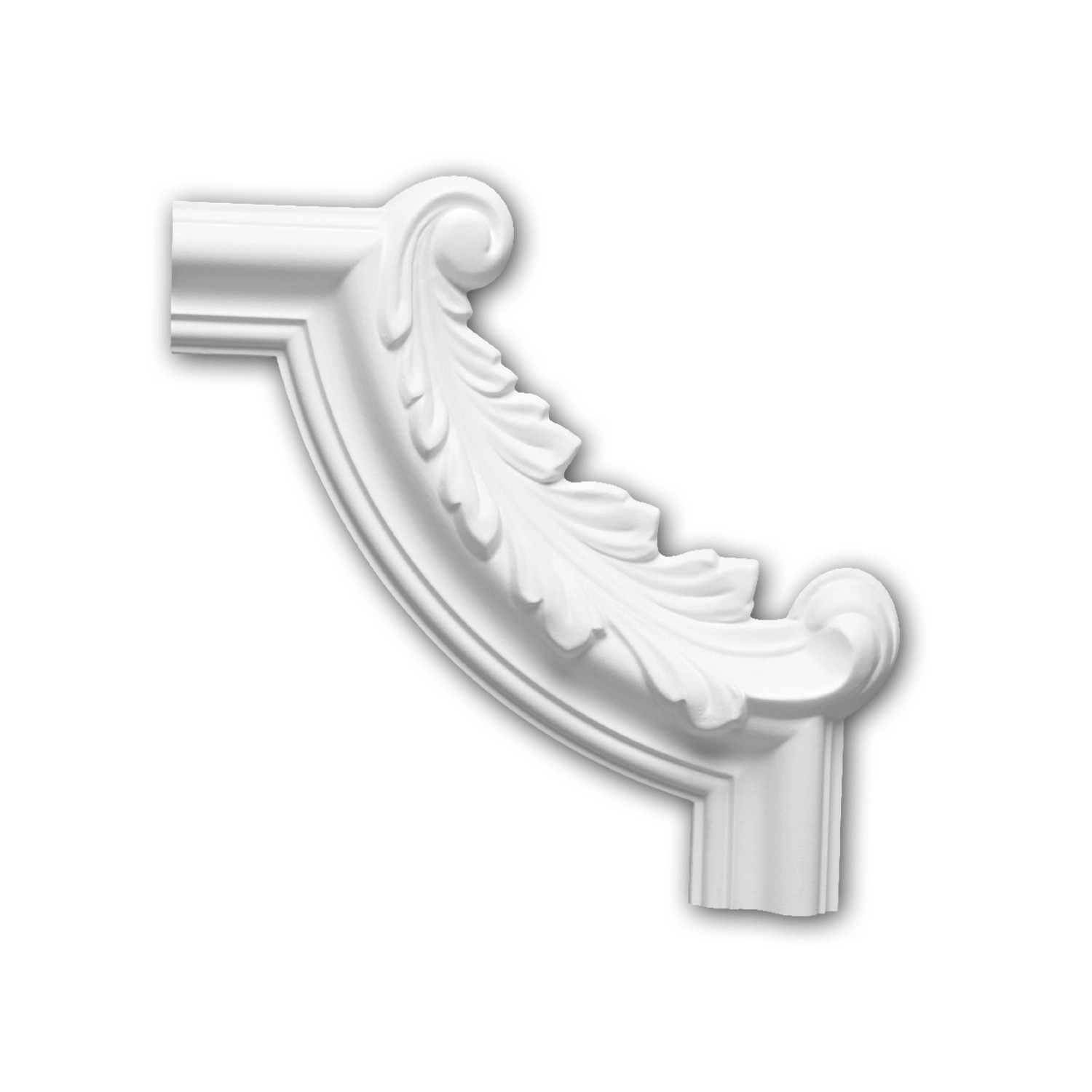 PROFHOME 152295 Eckelement für Wandleiste Zierelement dekoratives Element 1 günstig online kaufen