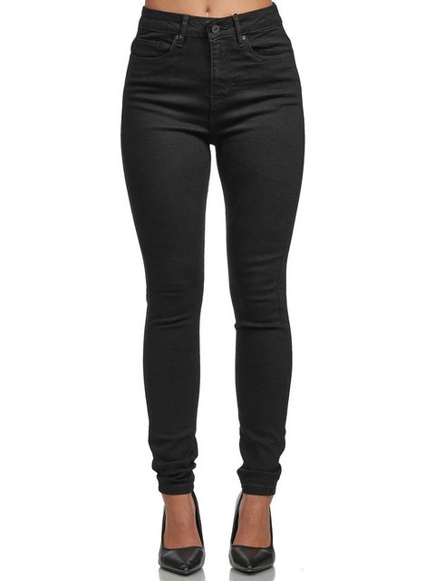 Tazzio High-waist-Jeans F101 Damen Skinny Fit Jeanshose günstig online kaufen