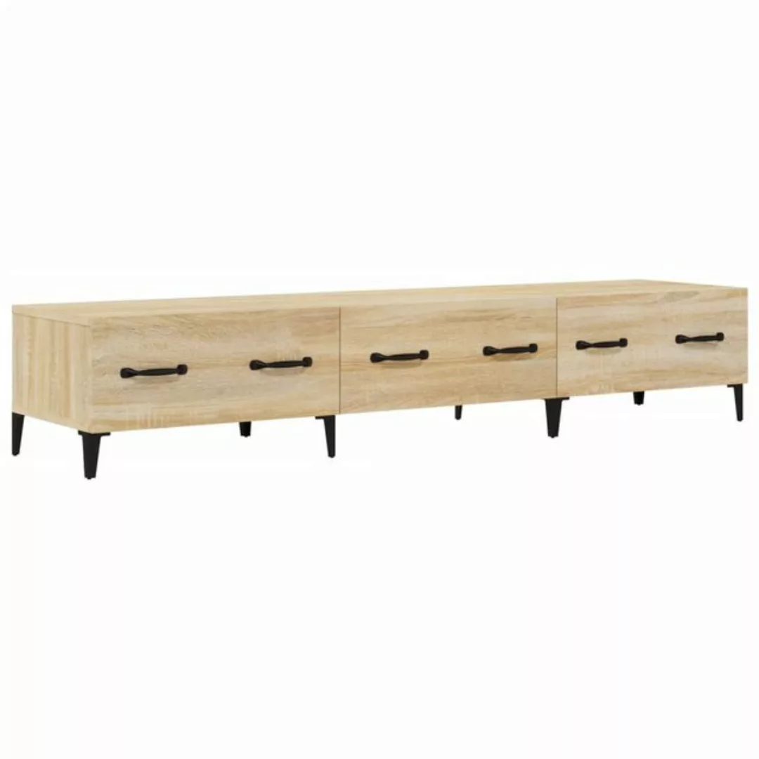 vidaXL TV-Schrank TV-Board Sonoma-Eiche 150x34,5x30 cm Holzwerkstoff günstig online kaufen