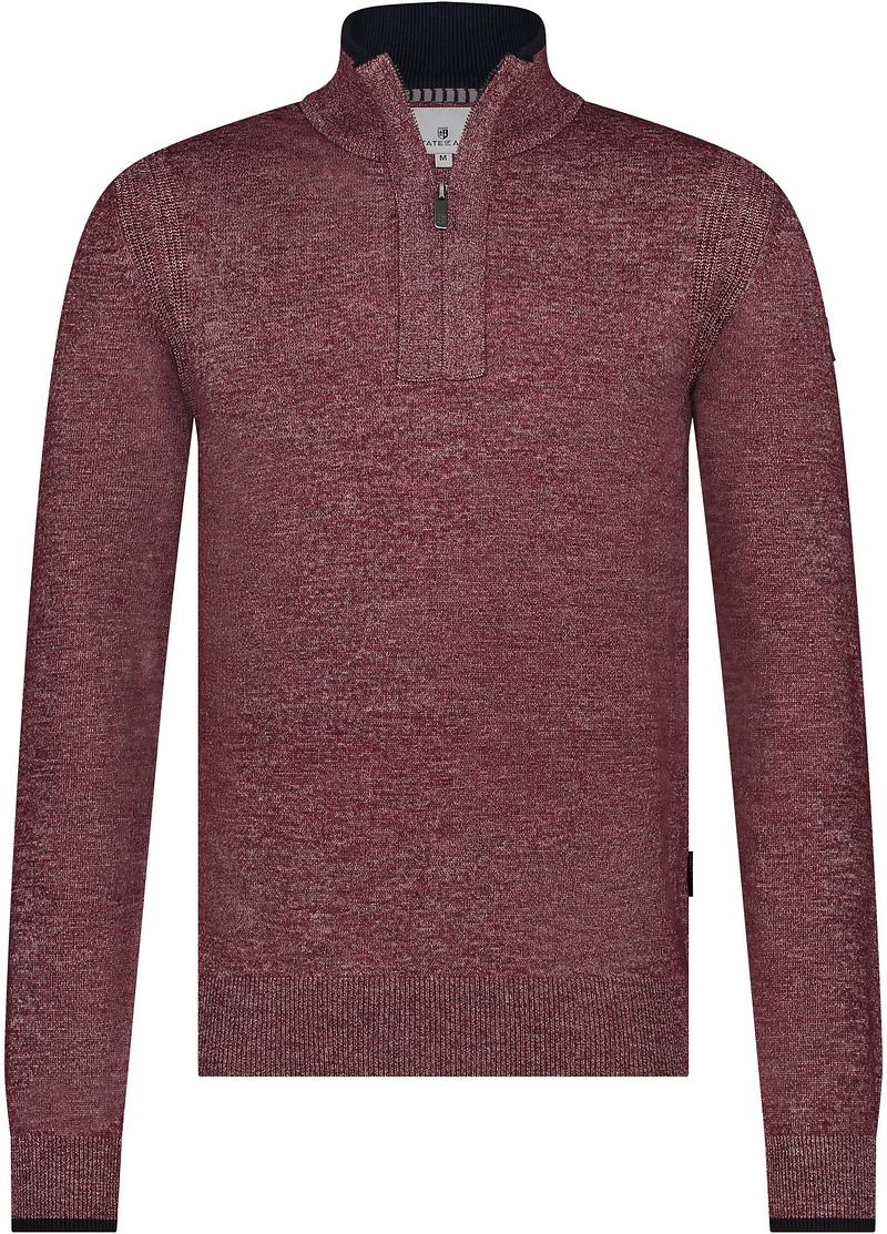 State Of Art Half Zip Pullover Rot - Größe XXL günstig online kaufen