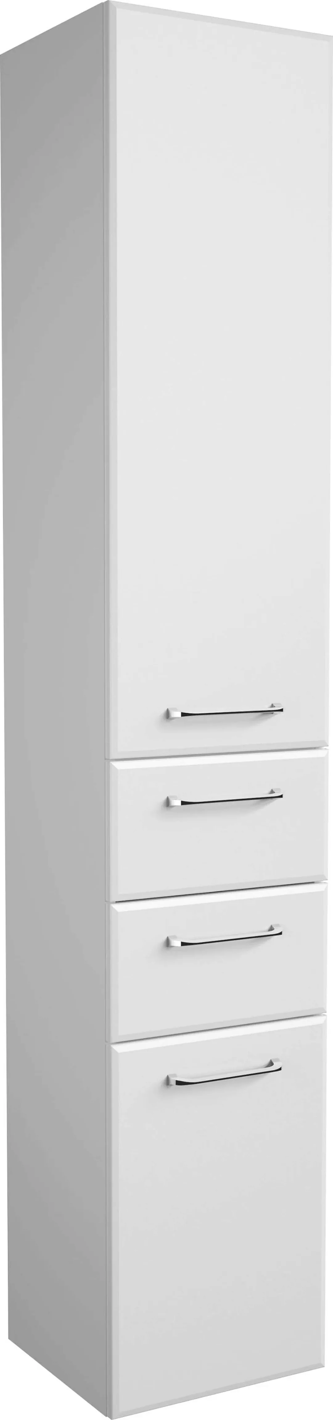 Saphir Hochschrank "Quickset Badschrank 35 cm breit, 2 Türen, 2 Schubladen, günstig online kaufen