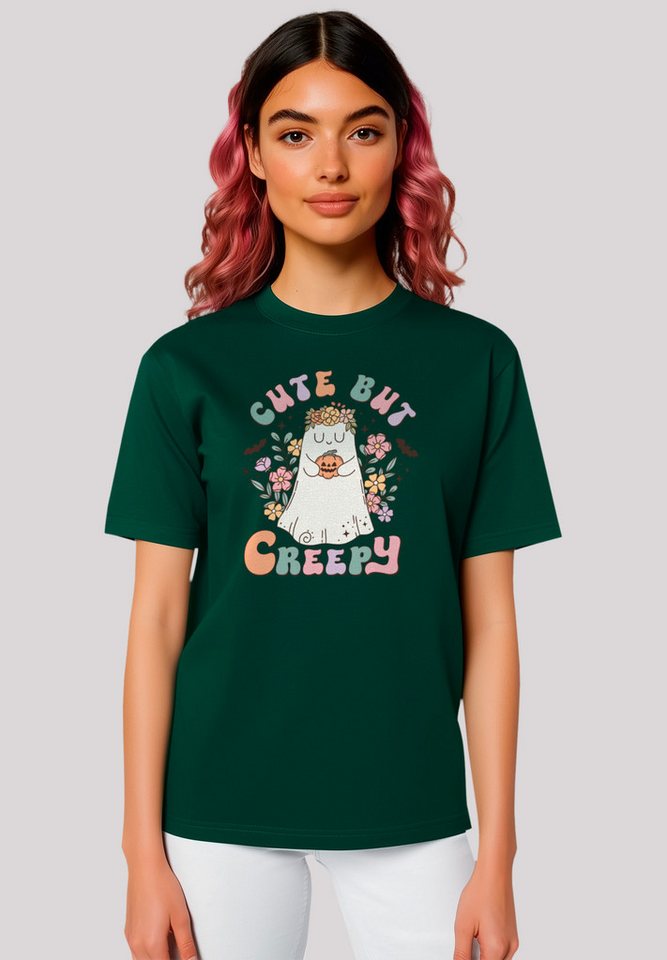 F4NT4STIC T-Shirt Retro Halloween Cute But Creepy Premium Qualität, Hallowe günstig online kaufen