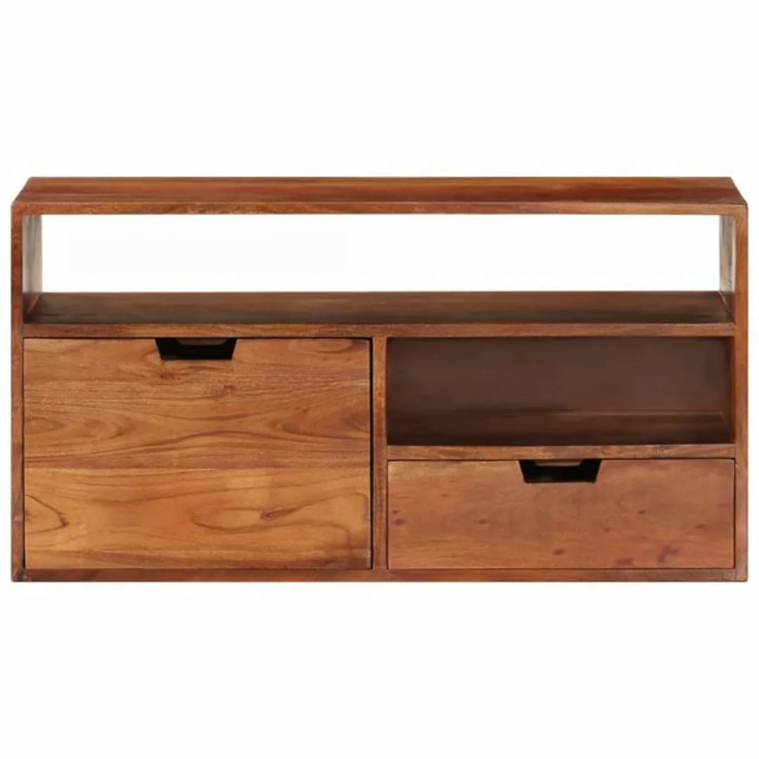 Tv-schrank 80x30x42 Cm Massivholz Akazie günstig online kaufen