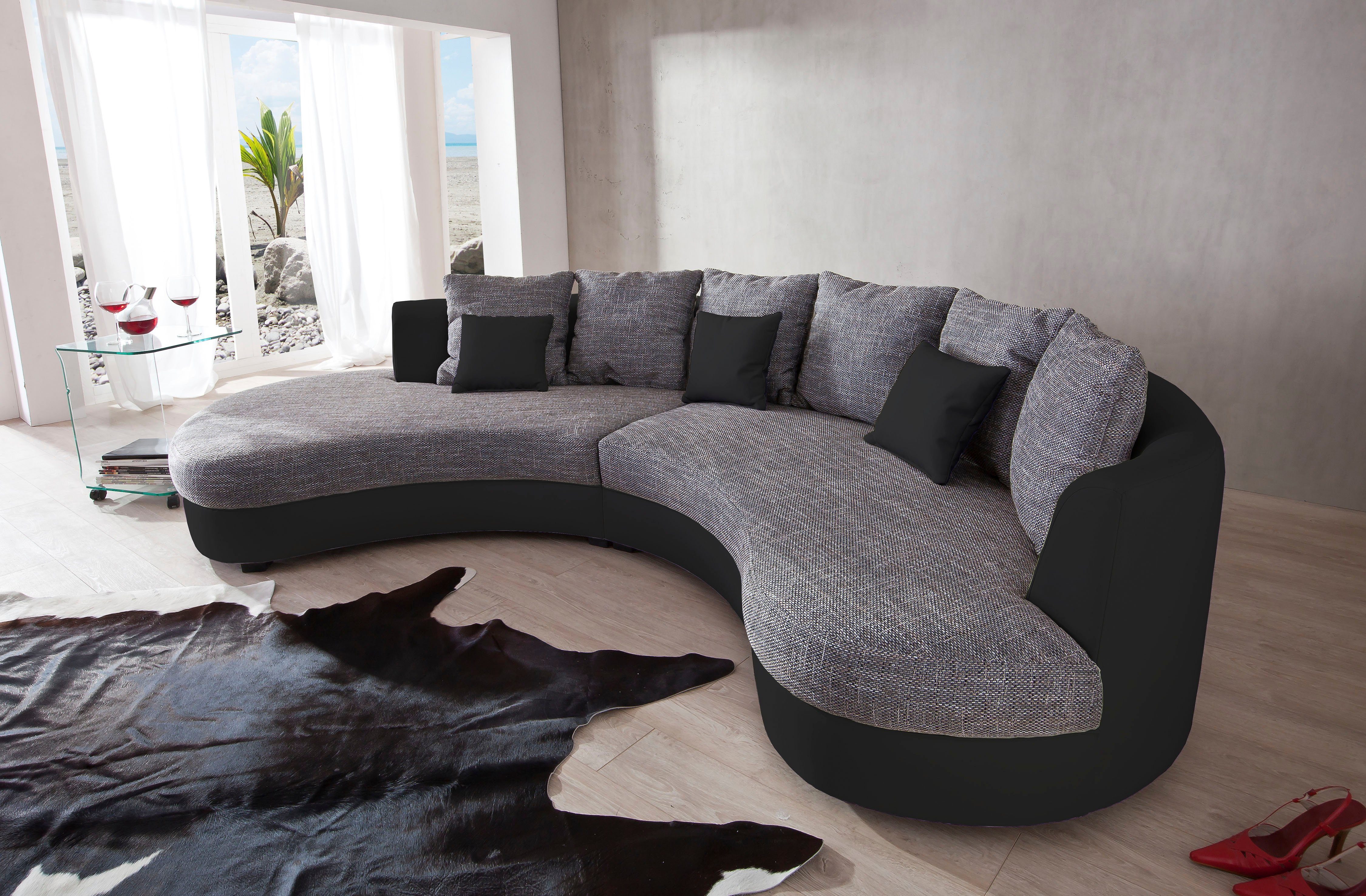 INOSIGN Ecksofa "Limoncello organische Formensprache, L-Form", ergonomische günstig online kaufen