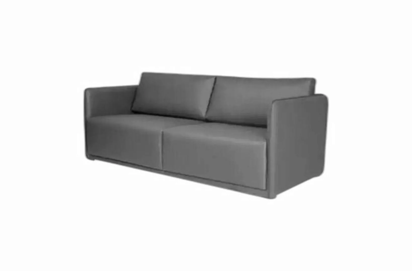 Xlmoebel 3-Sitzer Grau Elegante Dreisitzige Couch Polstermöbel Zeitgenössis günstig online kaufen