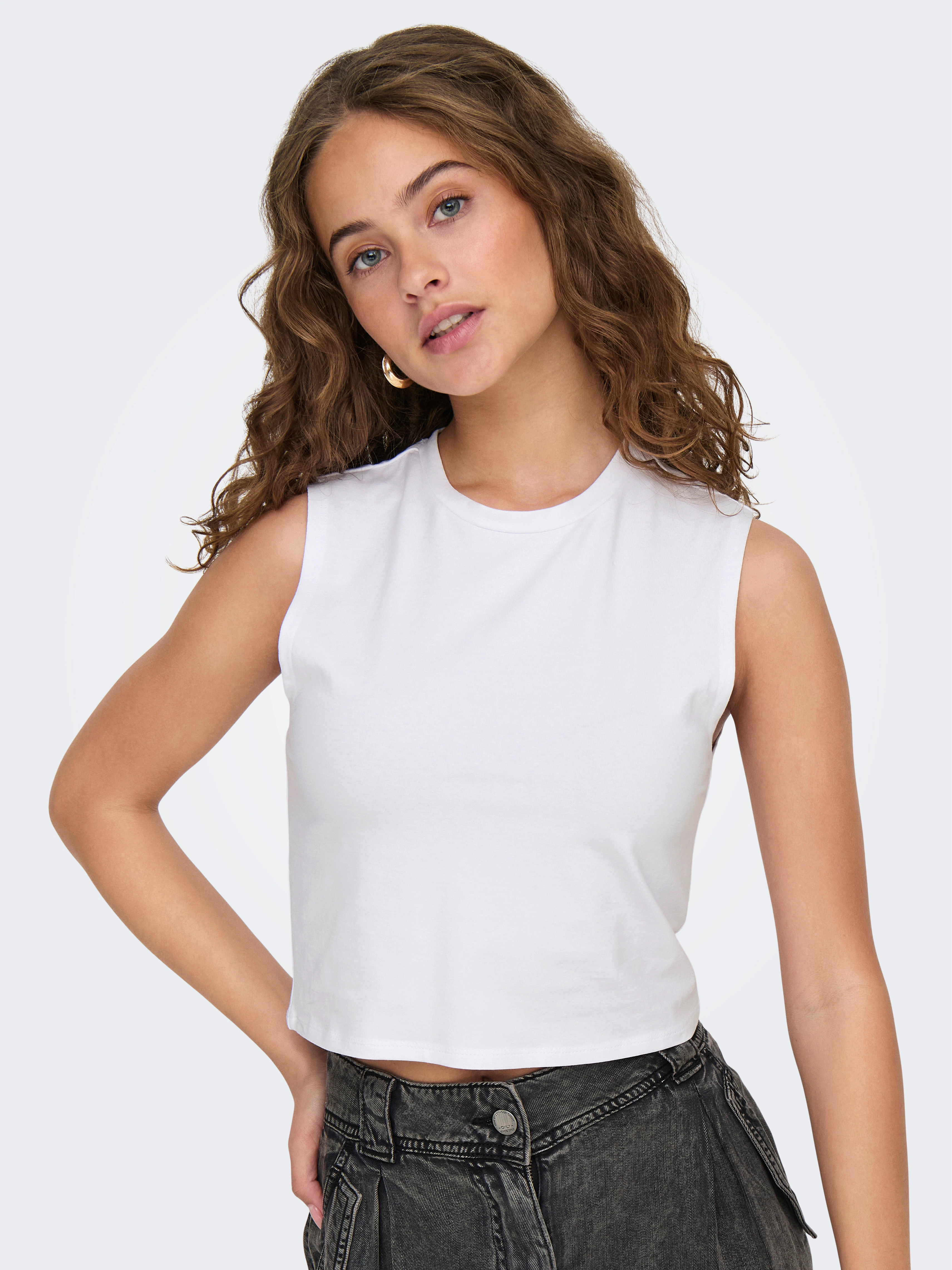 ONLY Crop-Top "ONLCHOICE S/L 2-PACK TOP BOX JRS", (Packung, 2 tlg.) günstig online kaufen