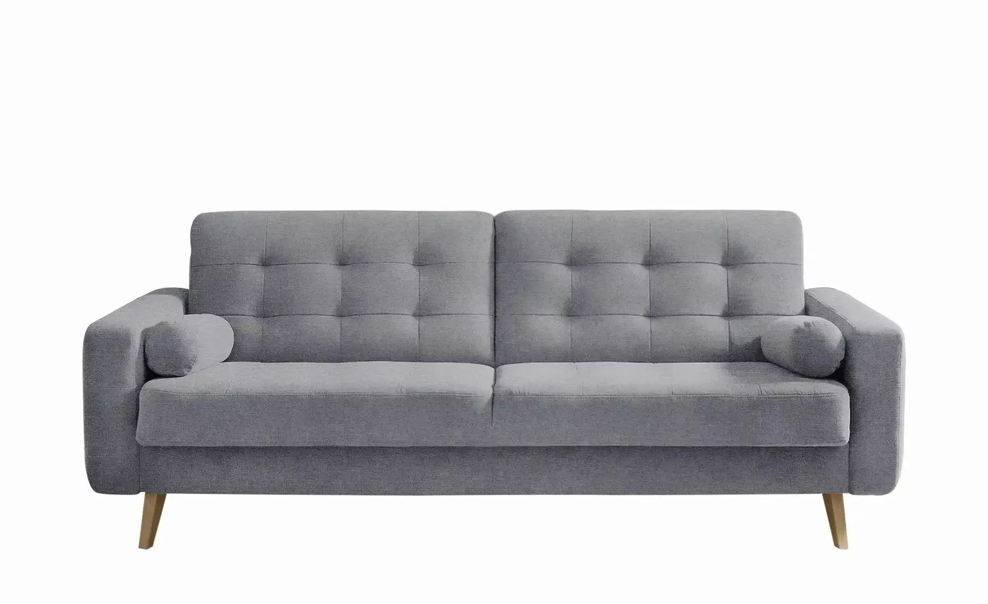 Schlafsofa mit Bettkasten Fjord ¦ grau ¦ Maße (cm): B: 226 H: 88 T: 90.0 Po günstig online kaufen