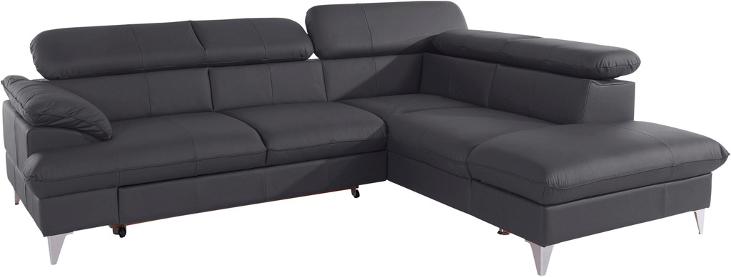 COTTA Ecksofa "Caluso L-Form", mit Kopfteilverstellung, wahlweise mit Bettf günstig online kaufen
