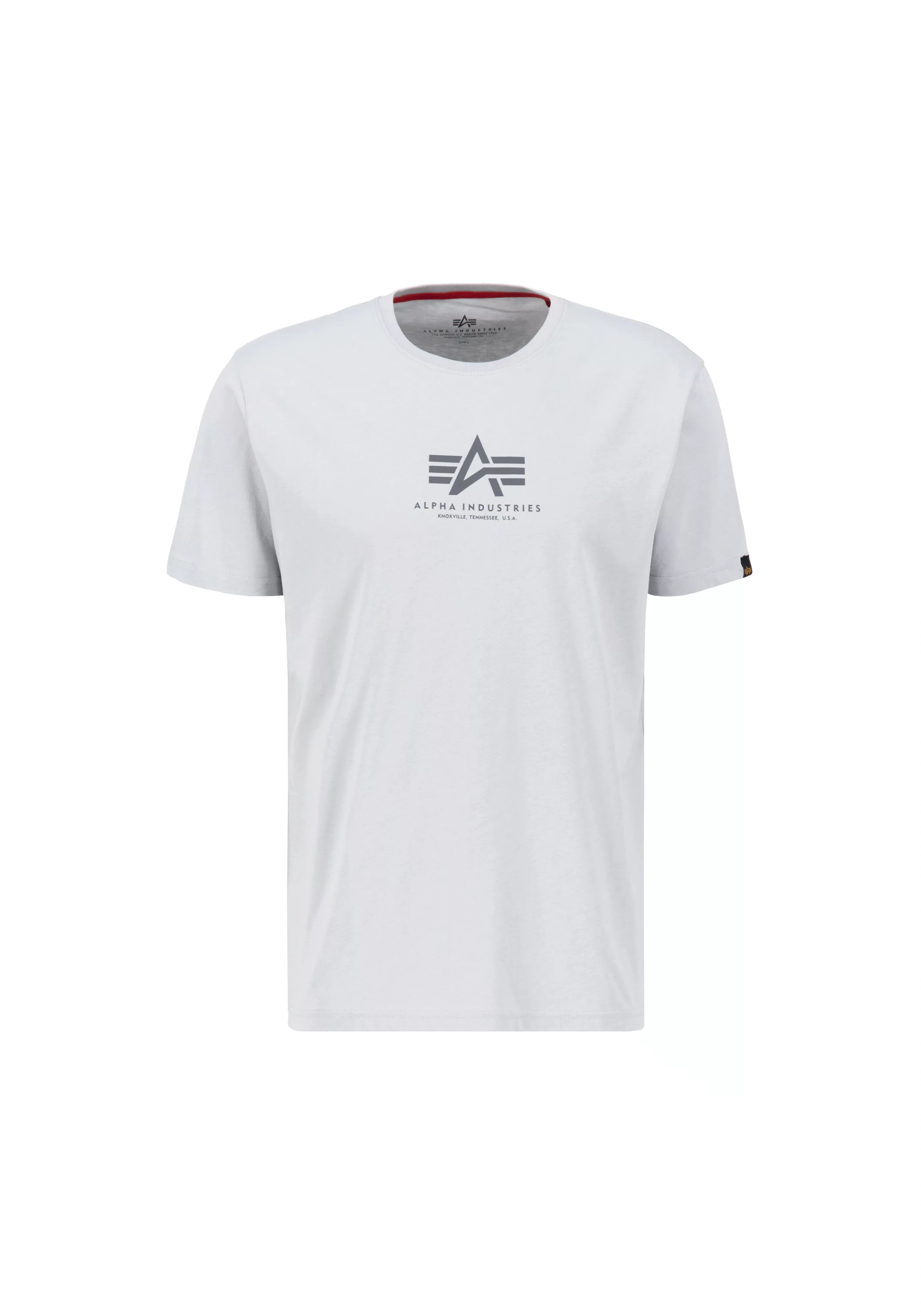 Alpha Industries T-Shirt "Alpha Industries Men - T-Shirts Basic T Mid Logo" günstig online kaufen