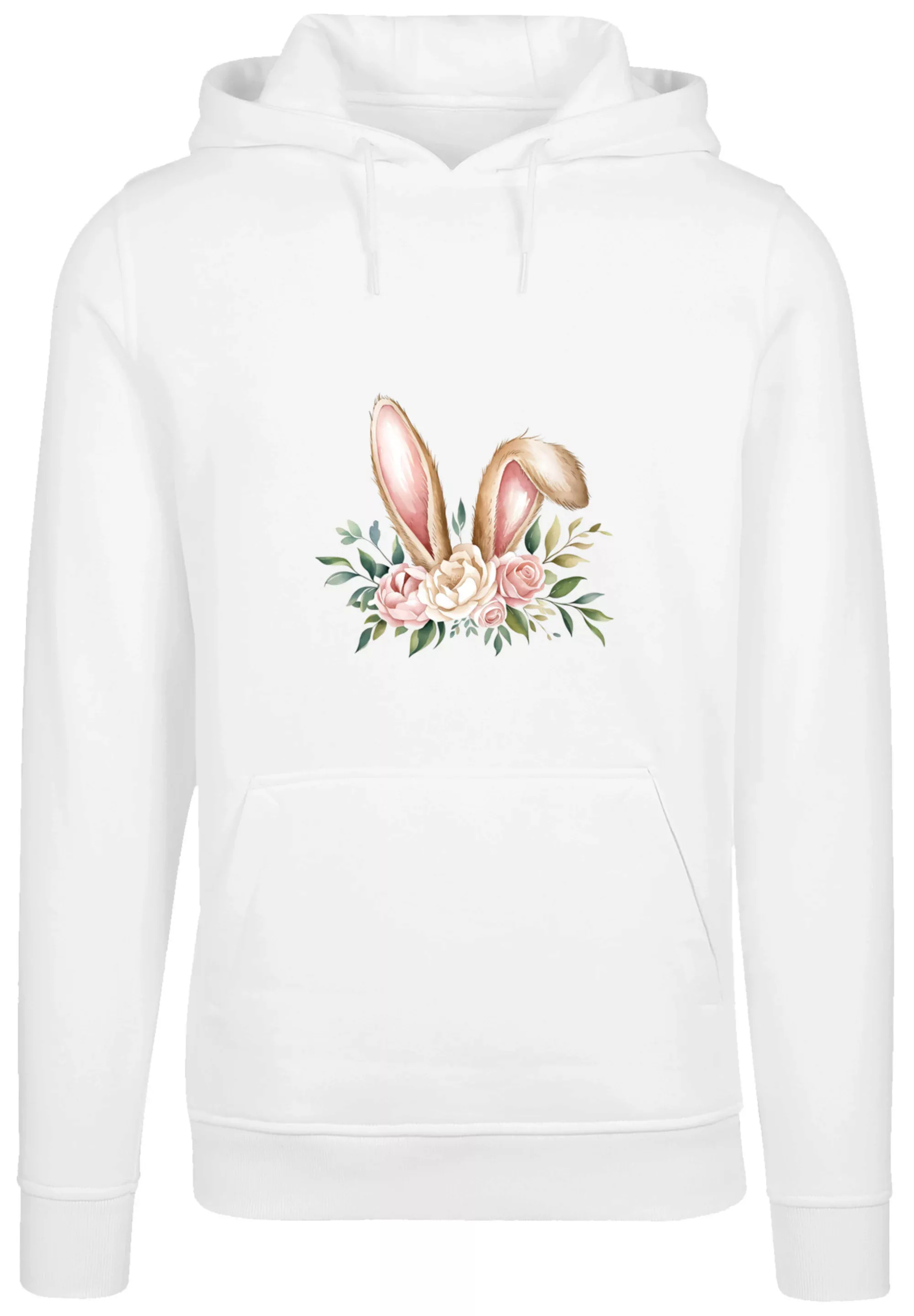 F4NT4STIC Kapuzenpullover "Blumen Osterhasen Ohren Dekor", Premium Qualität günstig online kaufen