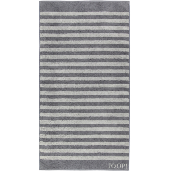 JOOP! Classic - Stripes 1610 - Farbe: Anthrazit - 77 - Duschtuch 80x150 cm günstig online kaufen