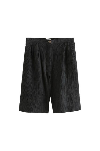 Next Shorts Bermuda-Shorts aus Leinen in Knitteroptik (1-tlg) günstig online kaufen