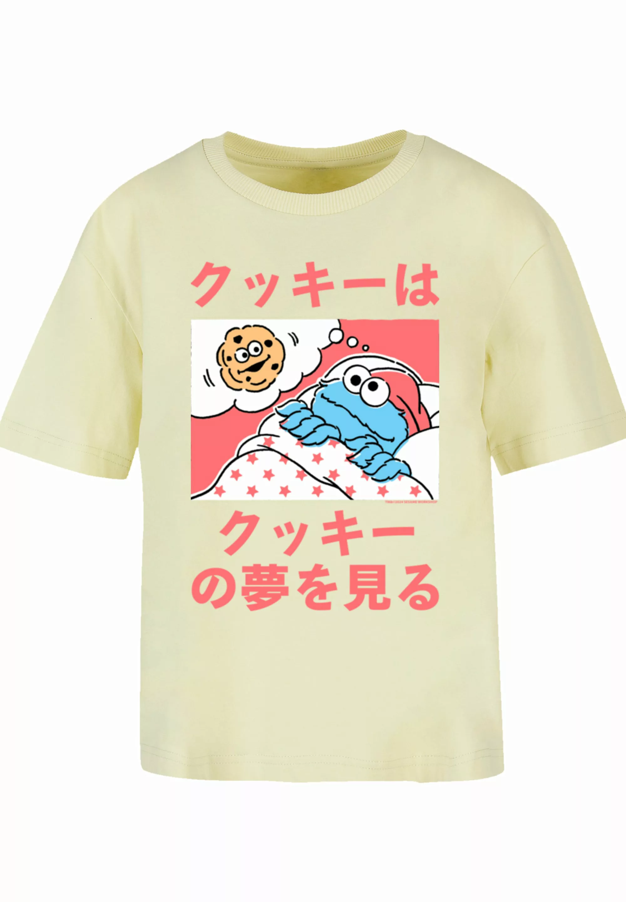 F4NT4STIC T-Shirt "Sesamstraße Cookie Dreams", Premium Qualität günstig online kaufen