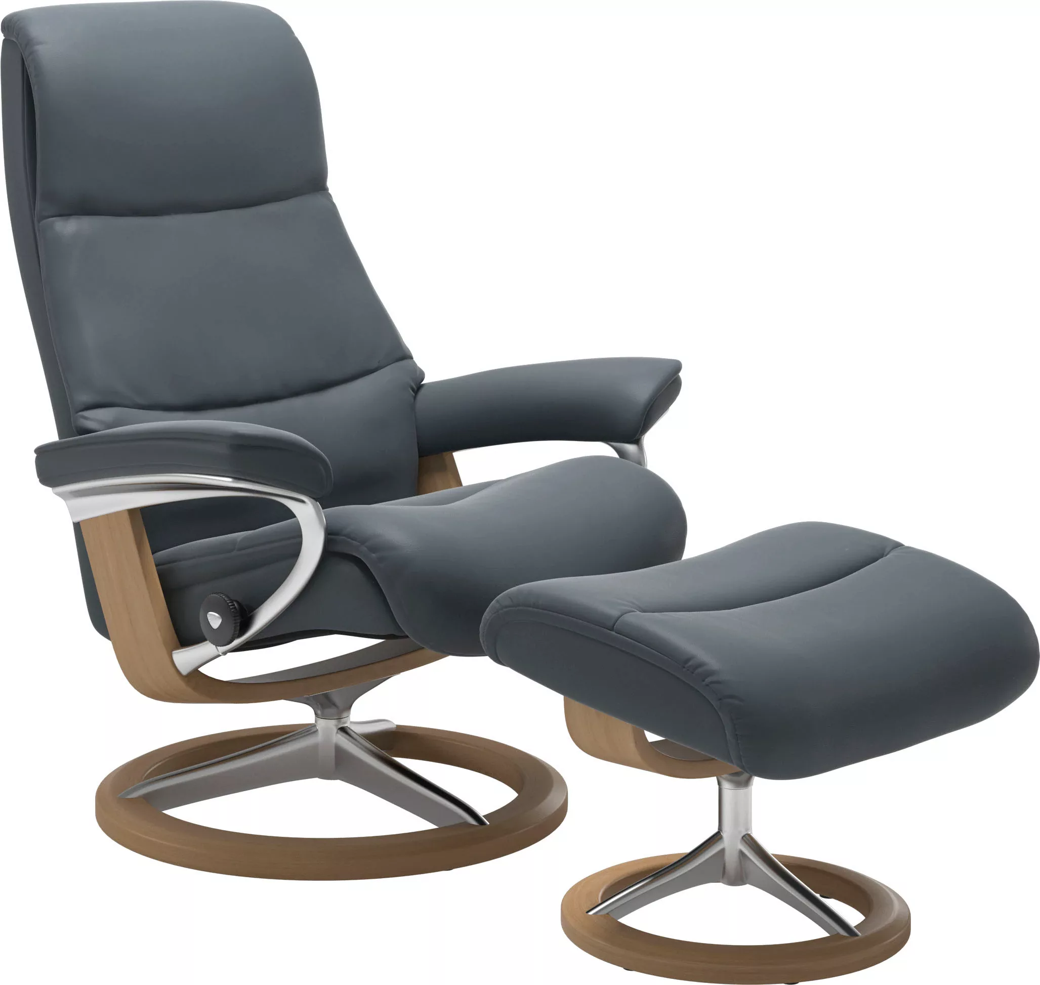 Stressless® Relaxsessel »View«, (Set, Relaxsessel mit Hocker), mit Signatur günstig online kaufen