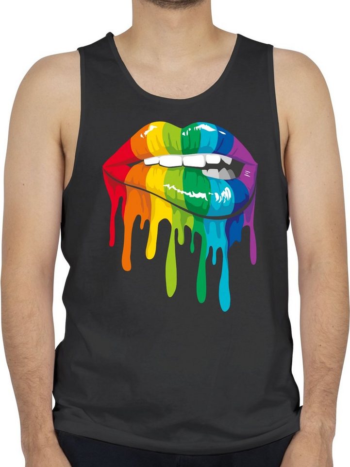 Shirtracer Tanktop Lippen LGBT & LGBTQ LGBT Kleidung günstig online kaufen