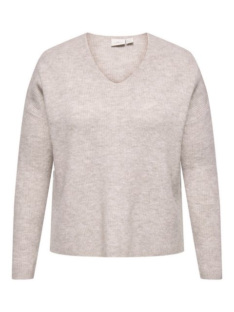 ONLY CARMAKOMA Strickpullover CARCAMILLA V-NECK L/S PULLOVER KNT NOOS günstig online kaufen