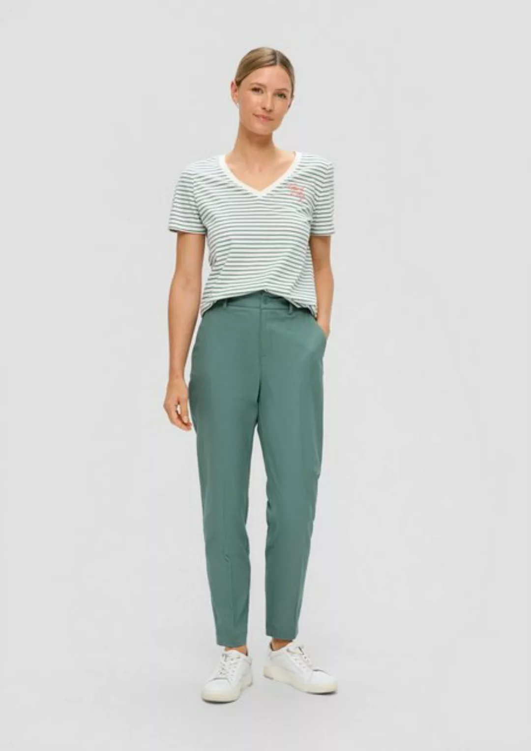 s.Oliver 7/8-Hose Cigarette: Pants mit Tapered Leg günstig online kaufen