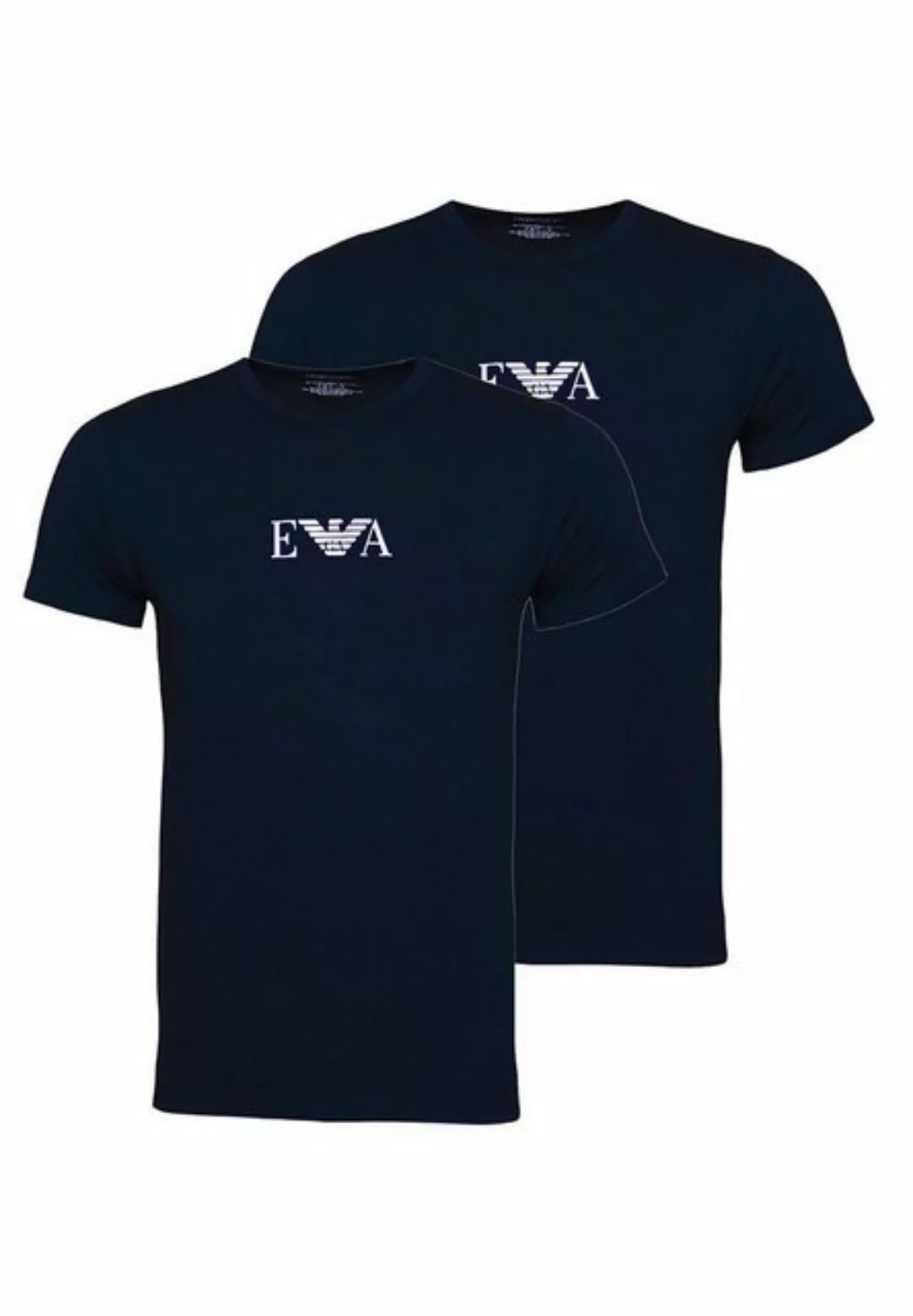 Emporio Armani T-Shirt T-Shirt 2er Pack T-Shirts Rundhals (2-tlg) günstig online kaufen