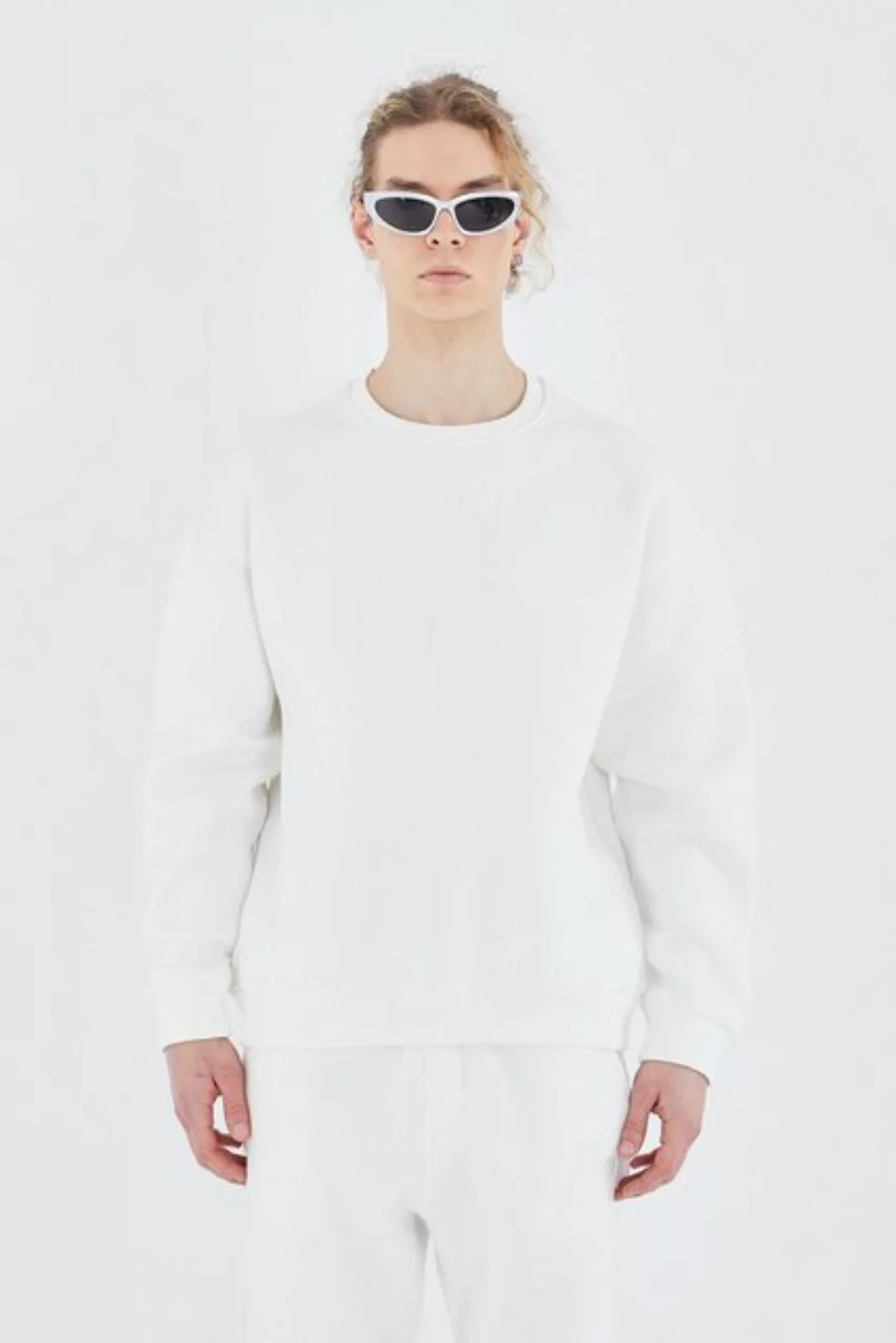 COFI Casuals Sweatshirt Basic Sweatshirt Oversize Fit Pullover Unisex günstig online kaufen