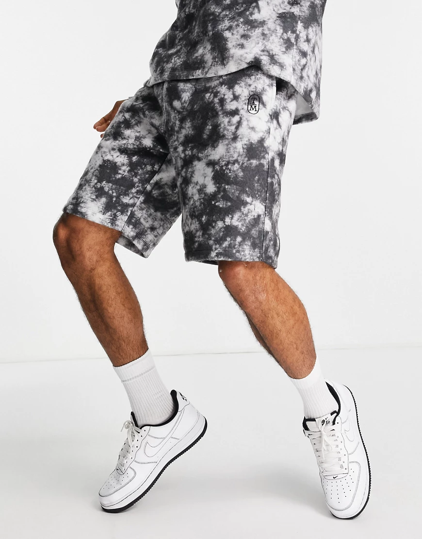 Topman – Lounge-Shorts mit mehrfarbigem abstraktem Print günstig online kaufen