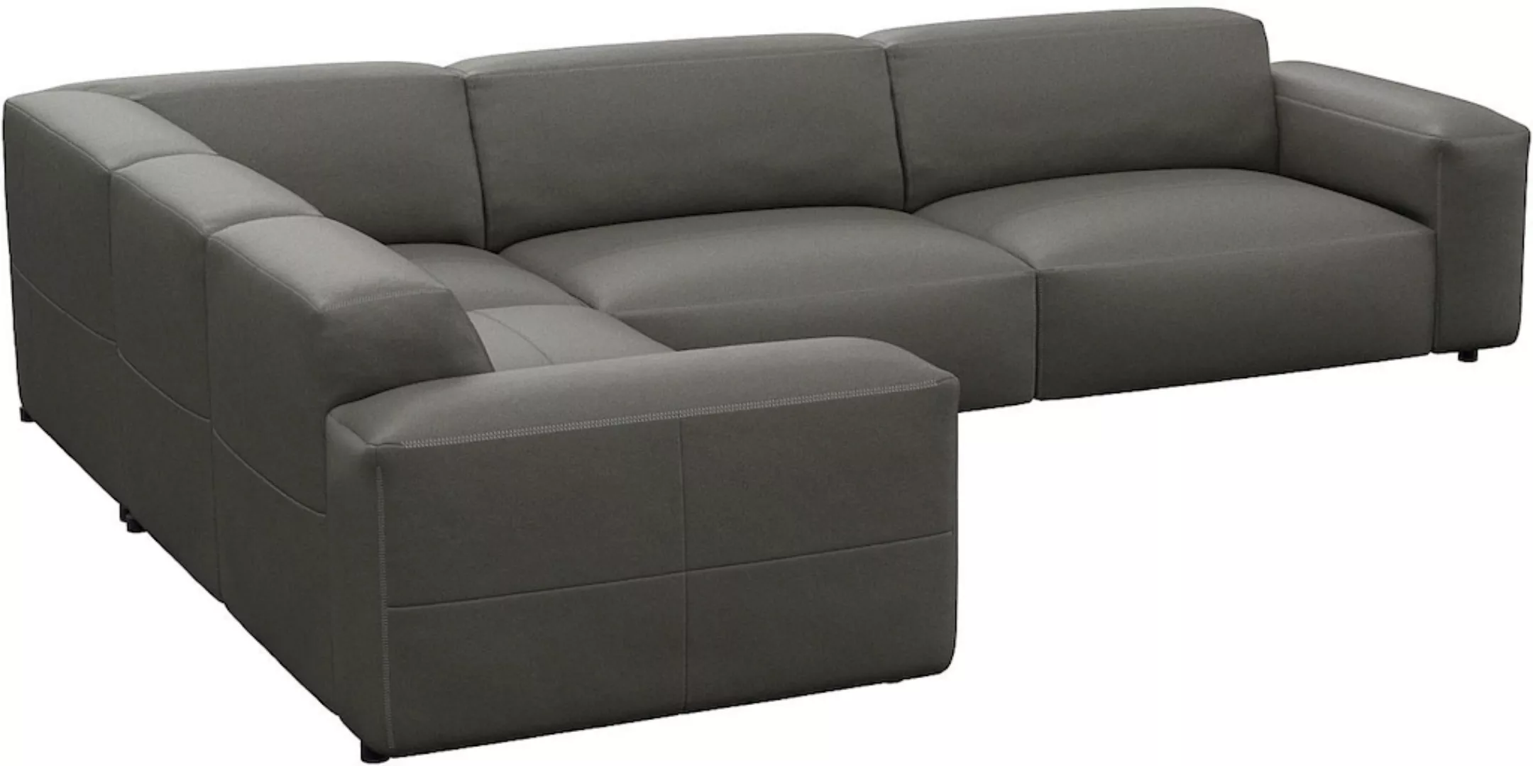 FLEXLUX Ecksofa »Lucera, super bequem durch hochwertigen Sitzaufbau mit Kal günstig online kaufen