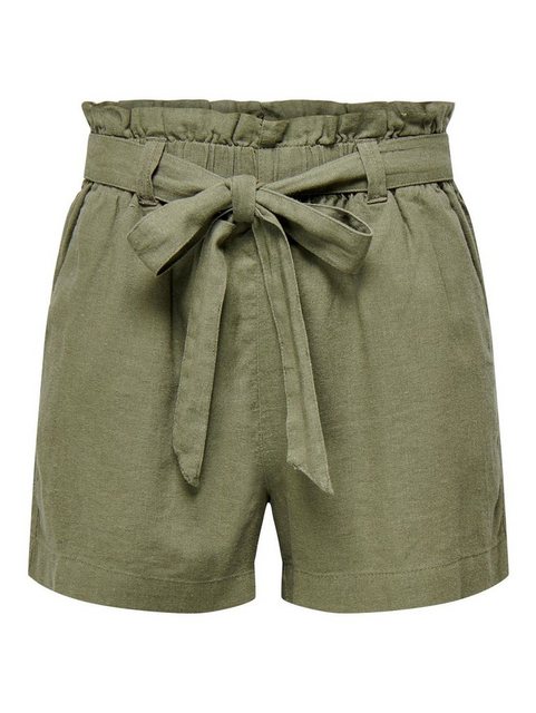 JACQUELINE de YONG Shorts Kurze Stoff Shorts Paperback Hose aus Leinen JDYS günstig online kaufen