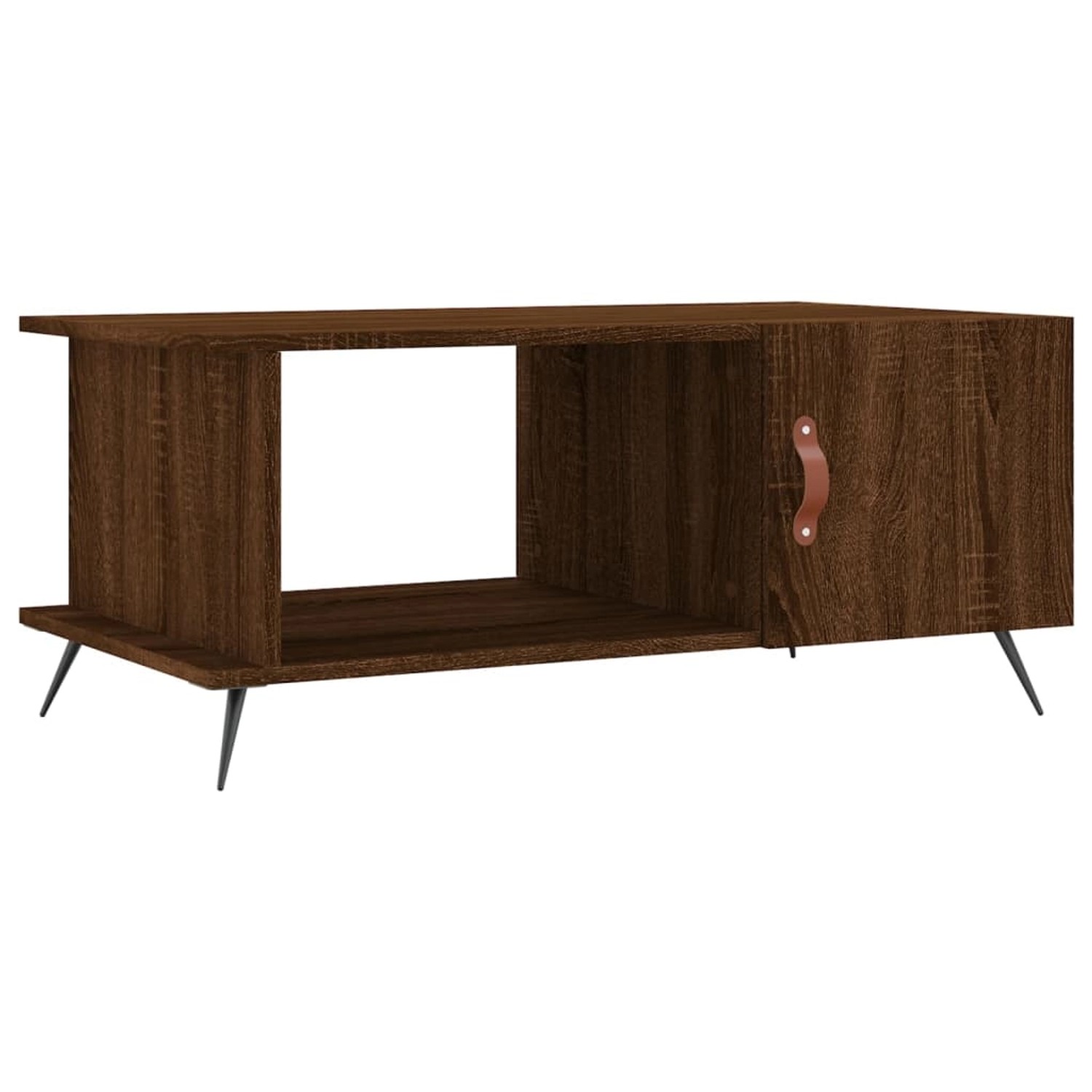 vidaXL Couchtisch Braun Eichen-Optik 90x50x40 cm Holzwerkstoff Modell 14 günstig online kaufen