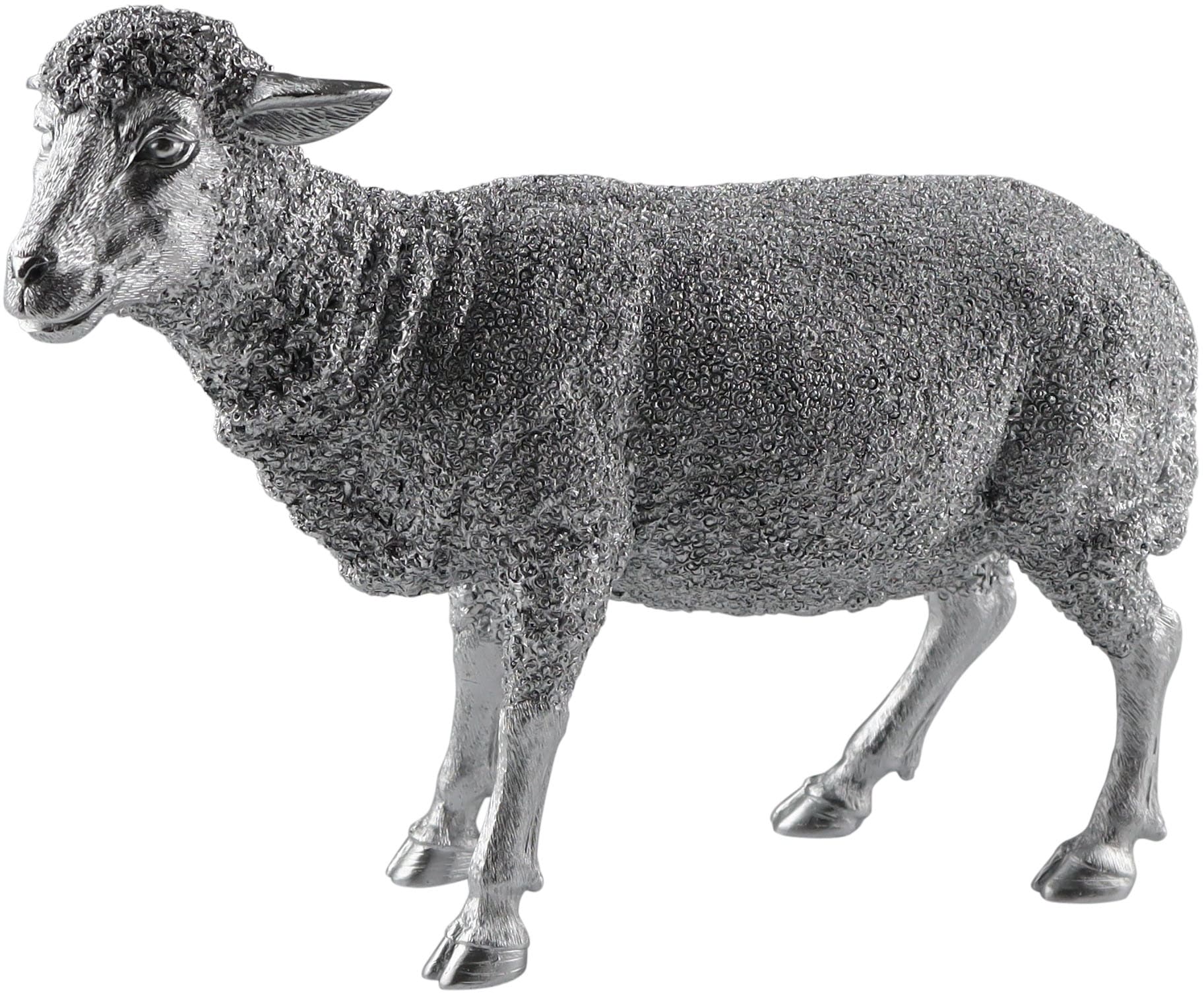 AM Design Dekofigur "Schaf aus Polyresin", Osterdeko in silber-, creme- ode günstig online kaufen