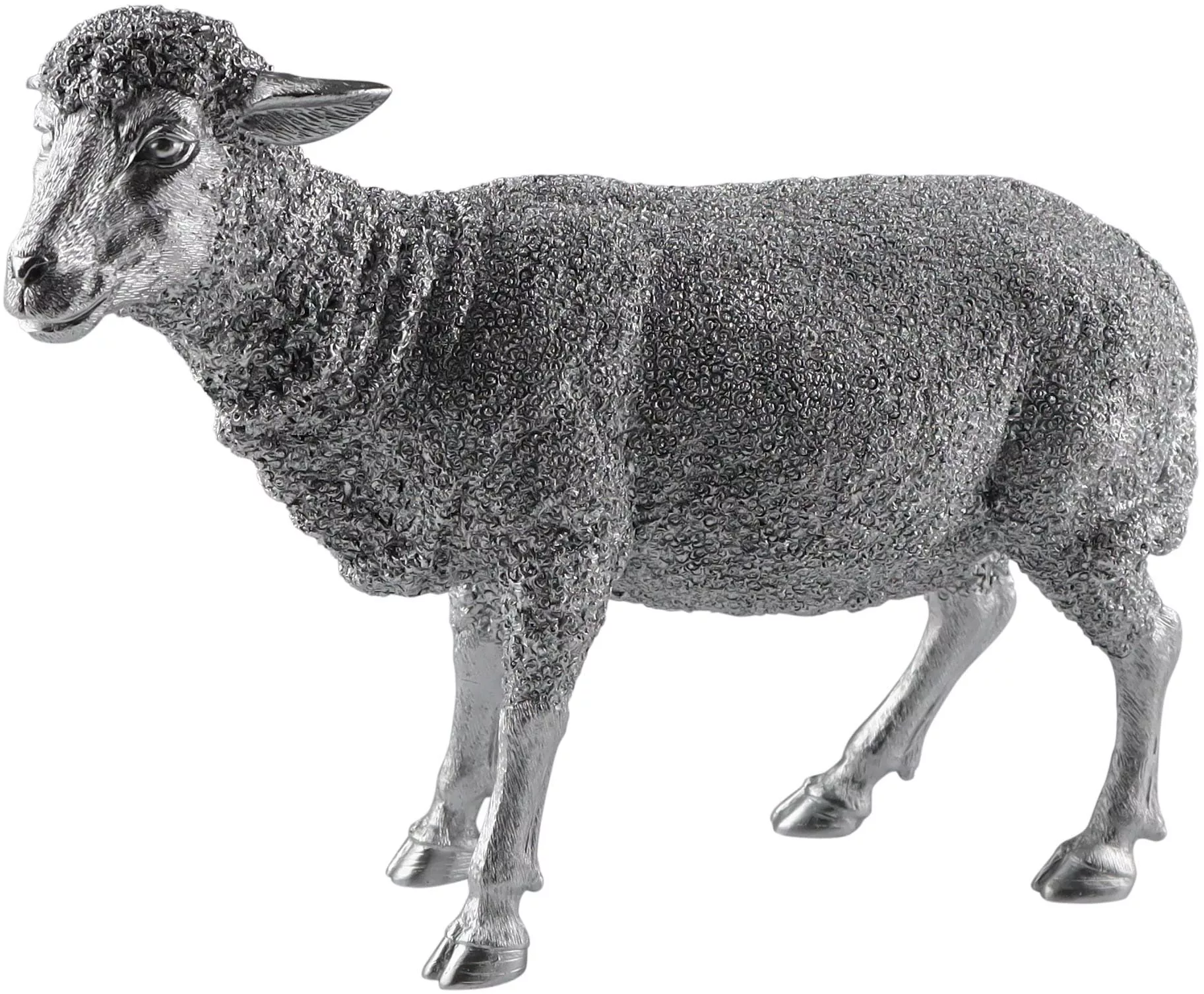 AM Design Dekofigur "Schaf aus Polyresin", Osterdeko in silber-, creme- ode günstig online kaufen
