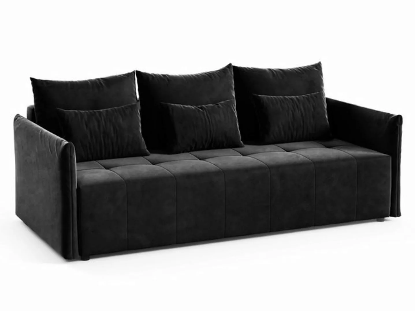 Sofnet Schlafsofa Leno K, mit Schlaffunktion und Bettkasten, Bettsofa mit W günstig online kaufen