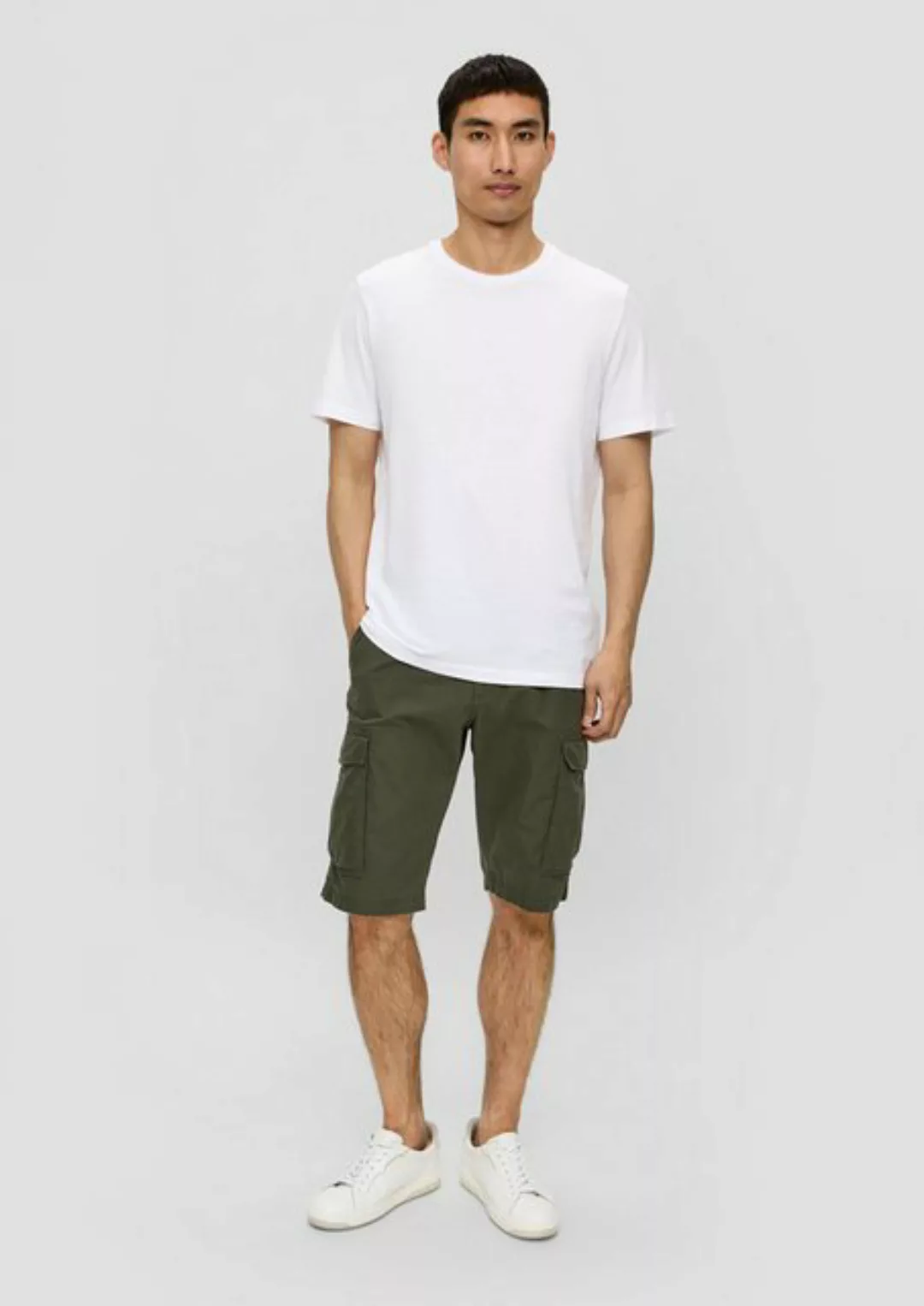 s.Oliver Bermudas Cargo-Bermuda im Relaxed Fit Garment Dye günstig online kaufen