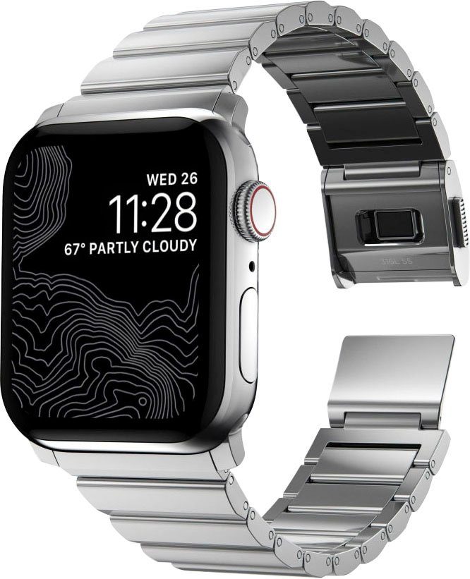 Nomad Smartwatch-Armband Stainless Steel Band V2 günstig online kaufen