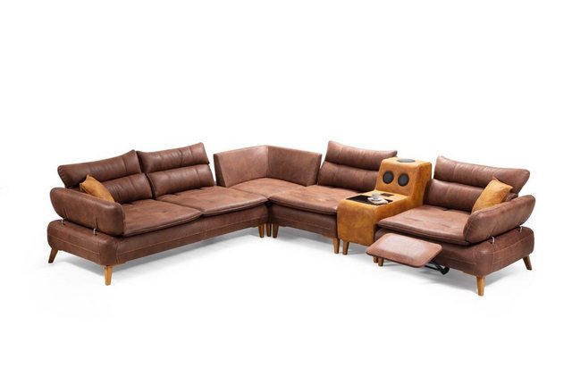 Xlmoebel Ecksofa Vielseitiges Wohnlandschaft-Sofa mit Elektrofunktionen und günstig online kaufen