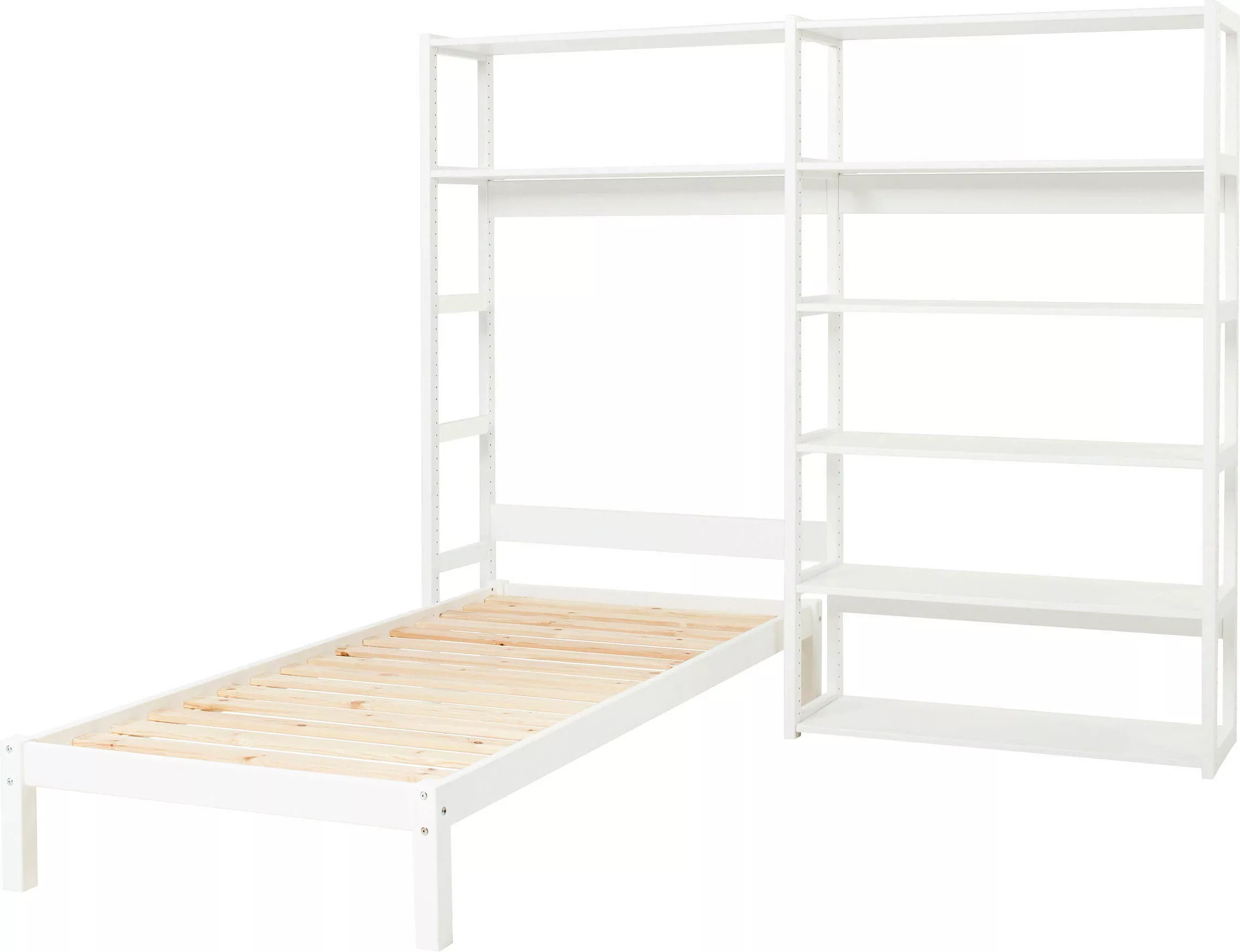 Hoppekids Jugendzimmer-Set "STOREY", (Set, 16 tlg., Kinderbett, Rollrost, S günstig online kaufen